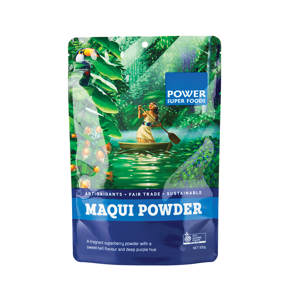 Power Super Foods Maqui Powder "The Origin Series" 100g-0