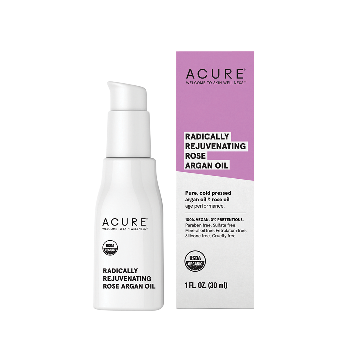 ACURE Radically Rejuvenating Rose Argan Oil 30ml-0