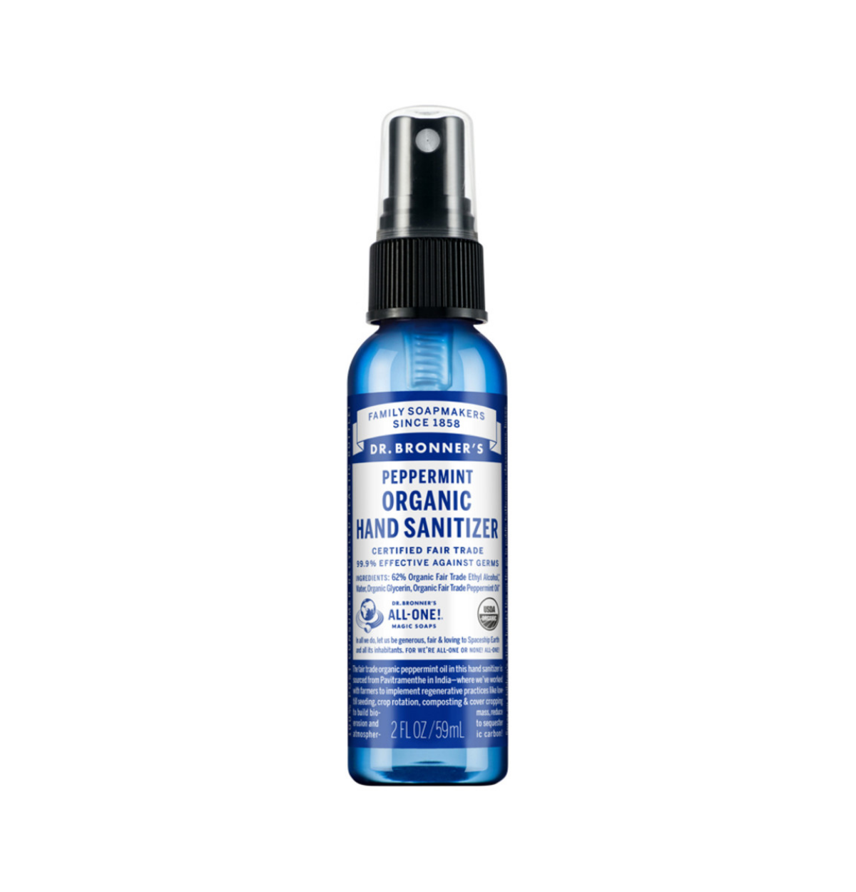 Hand Sanitizer Peppermint 59ml