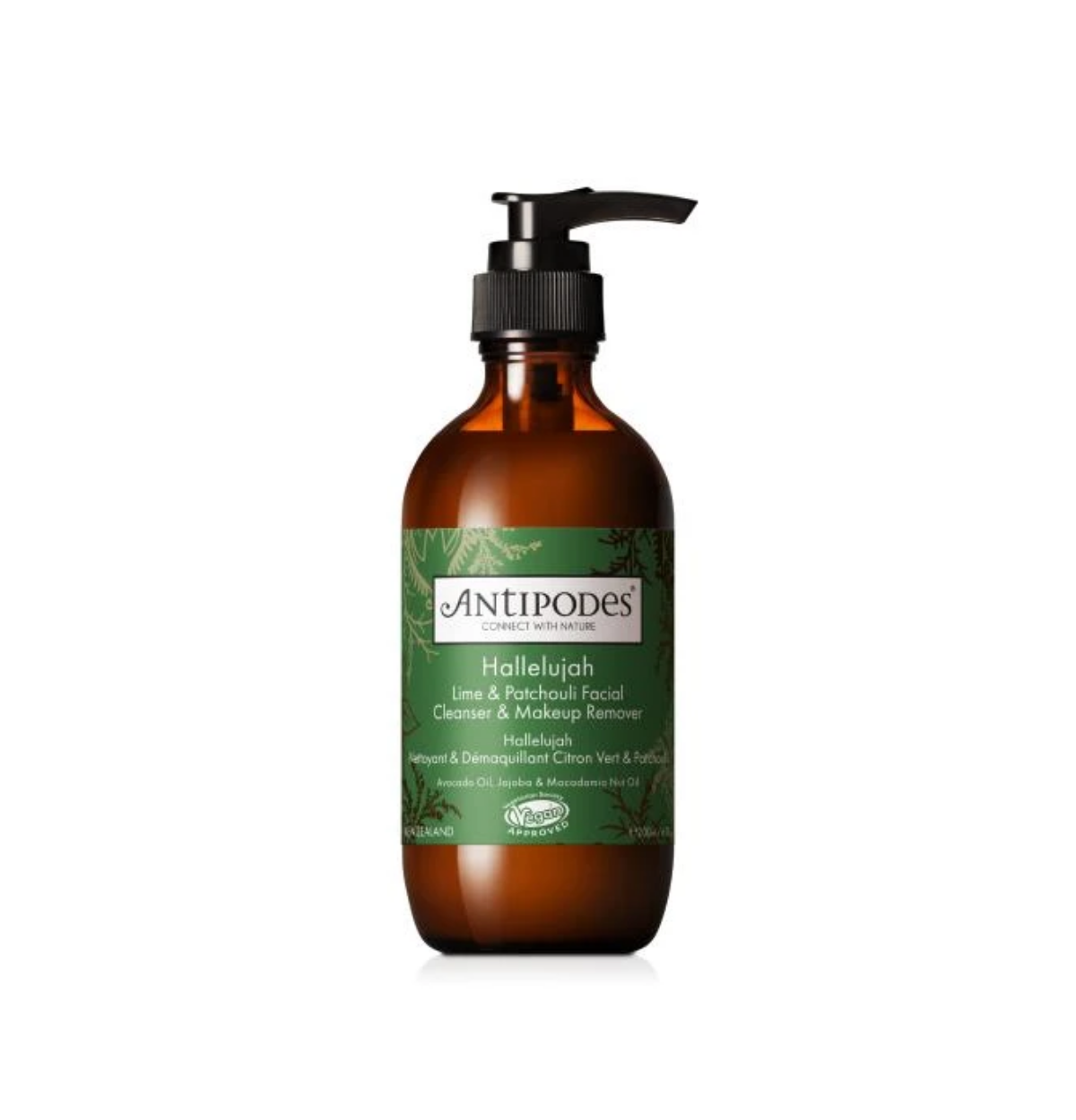 Antipodes Hallelujah Lime & Patchouli Hydrating Cleanser and Makeup Remover 200ml-0