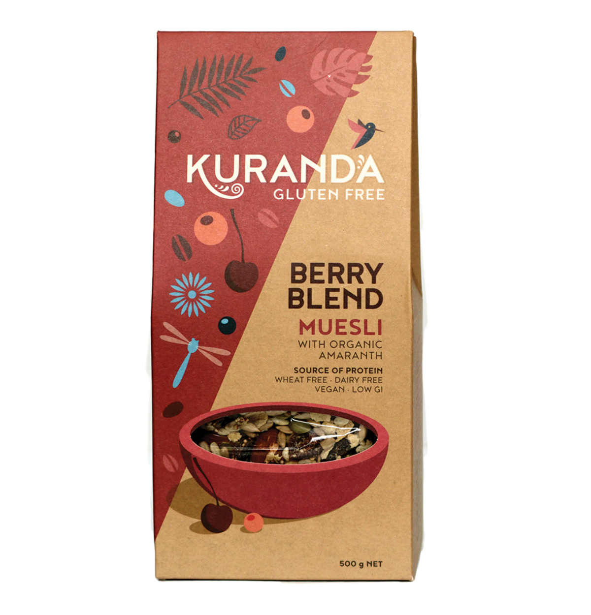 Kuranda Natural Muesli Berry Blend 500g-0