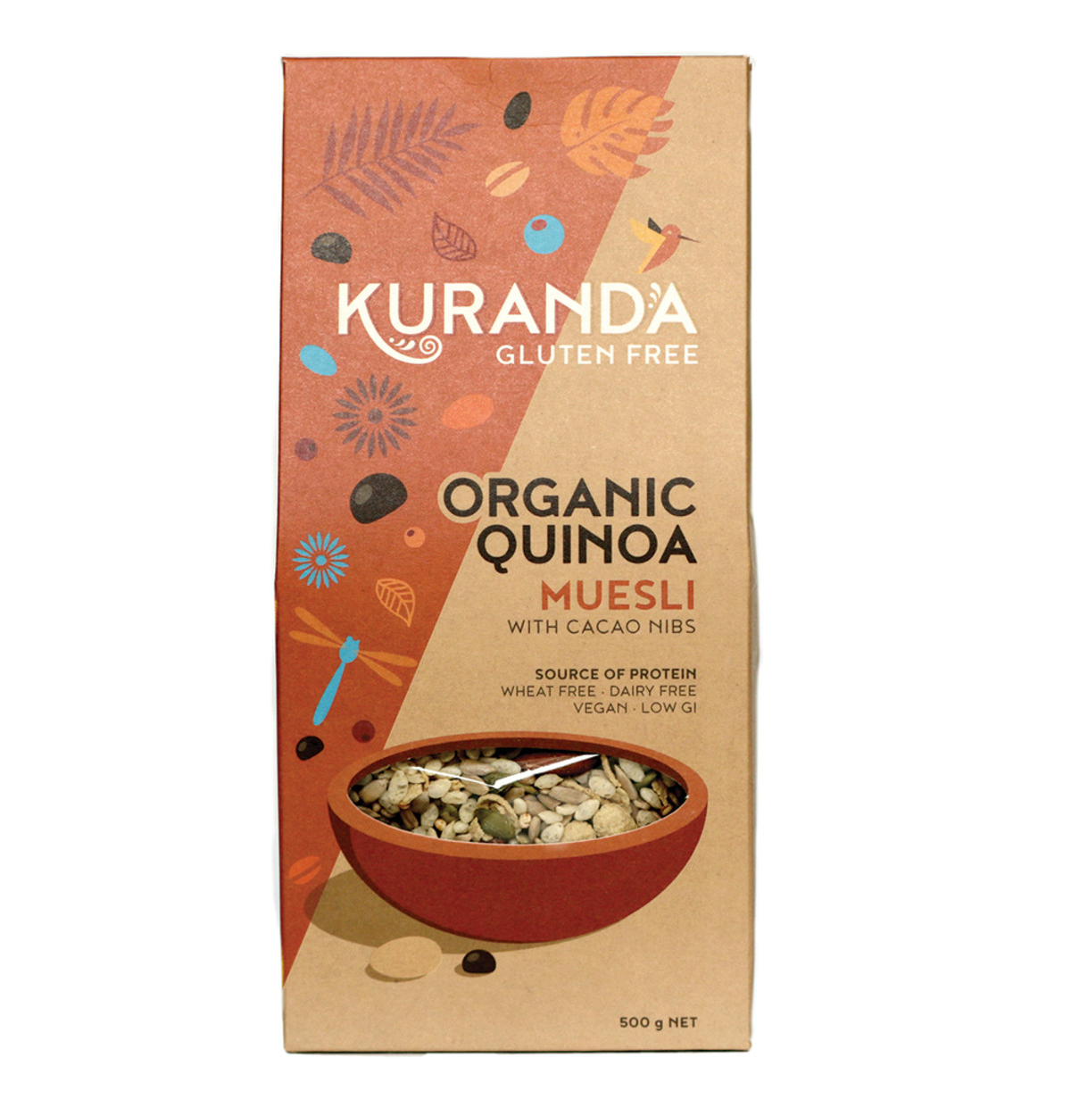 Kuranda Quinoa Blend Muesli 500g-0