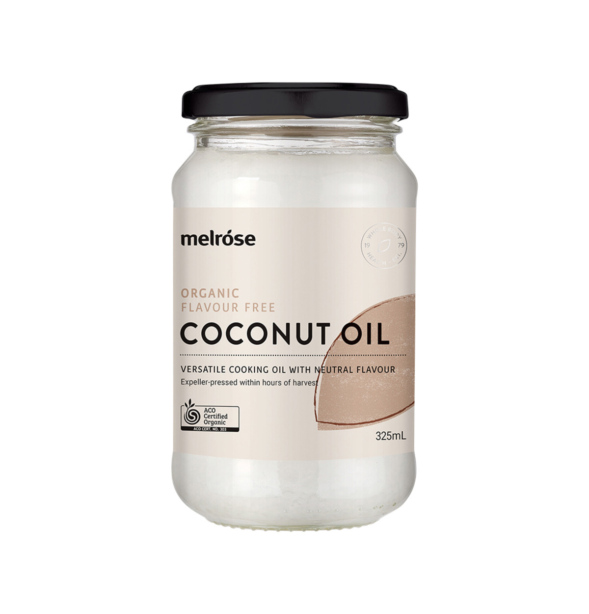 Melrose Organic Coconut Oil Flavour Free 325ml-0