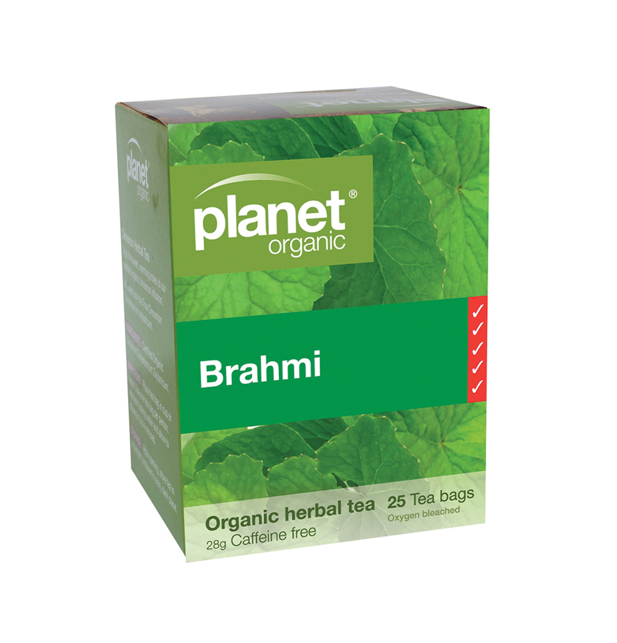 Planet Organic Organic Brahmi Herbal Tea x 25 Tea Bags-0