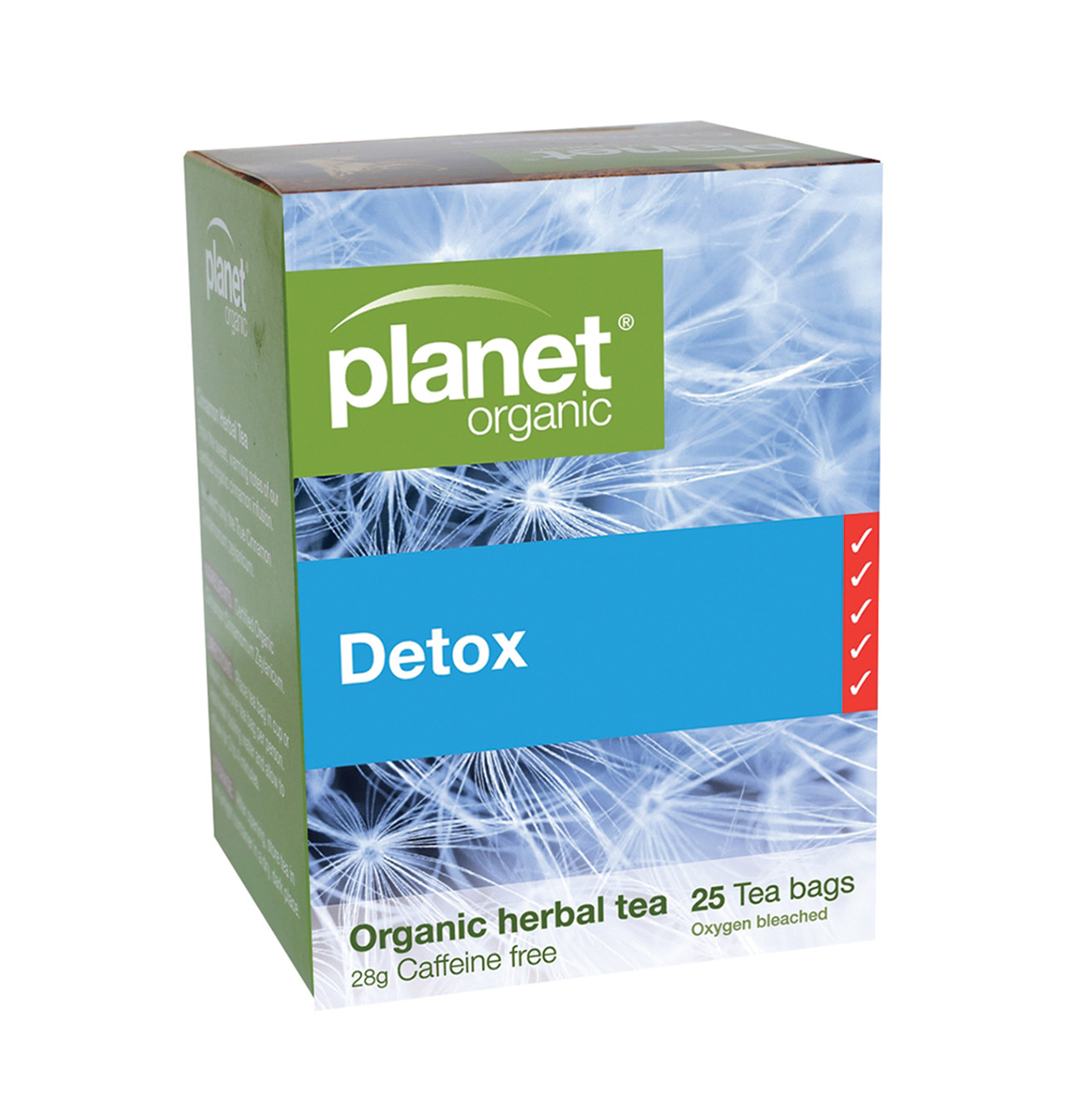 Planet Organic Organic Detox Herbal Tea x 25 Tea Bags-0