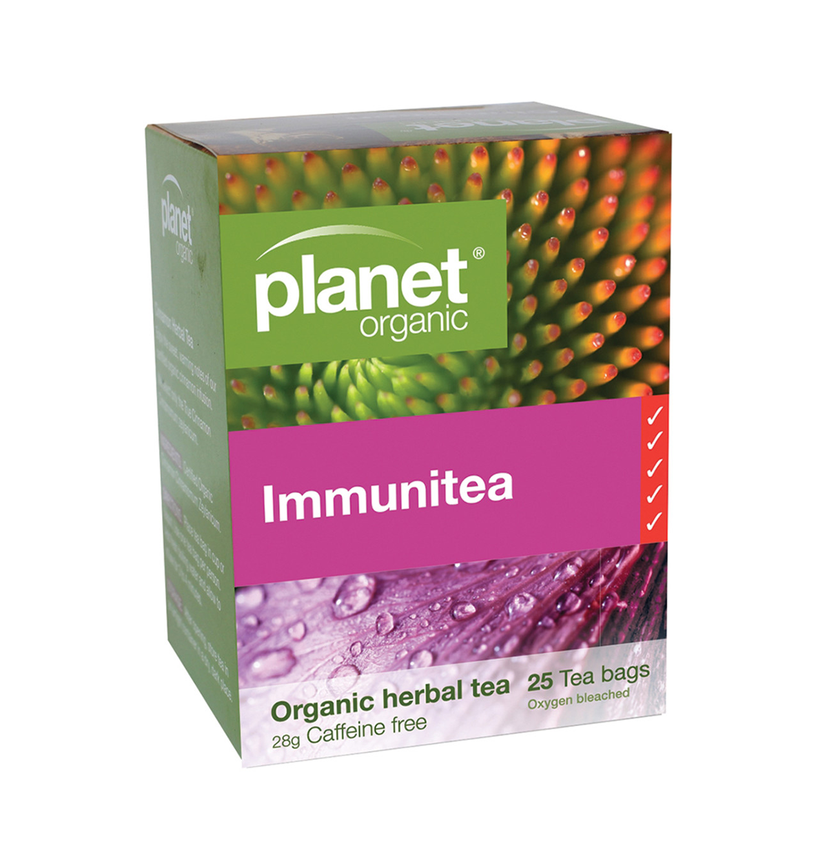 Planet Organic Organic Immunitea Herbal Tea x 25 Tea Bags-0