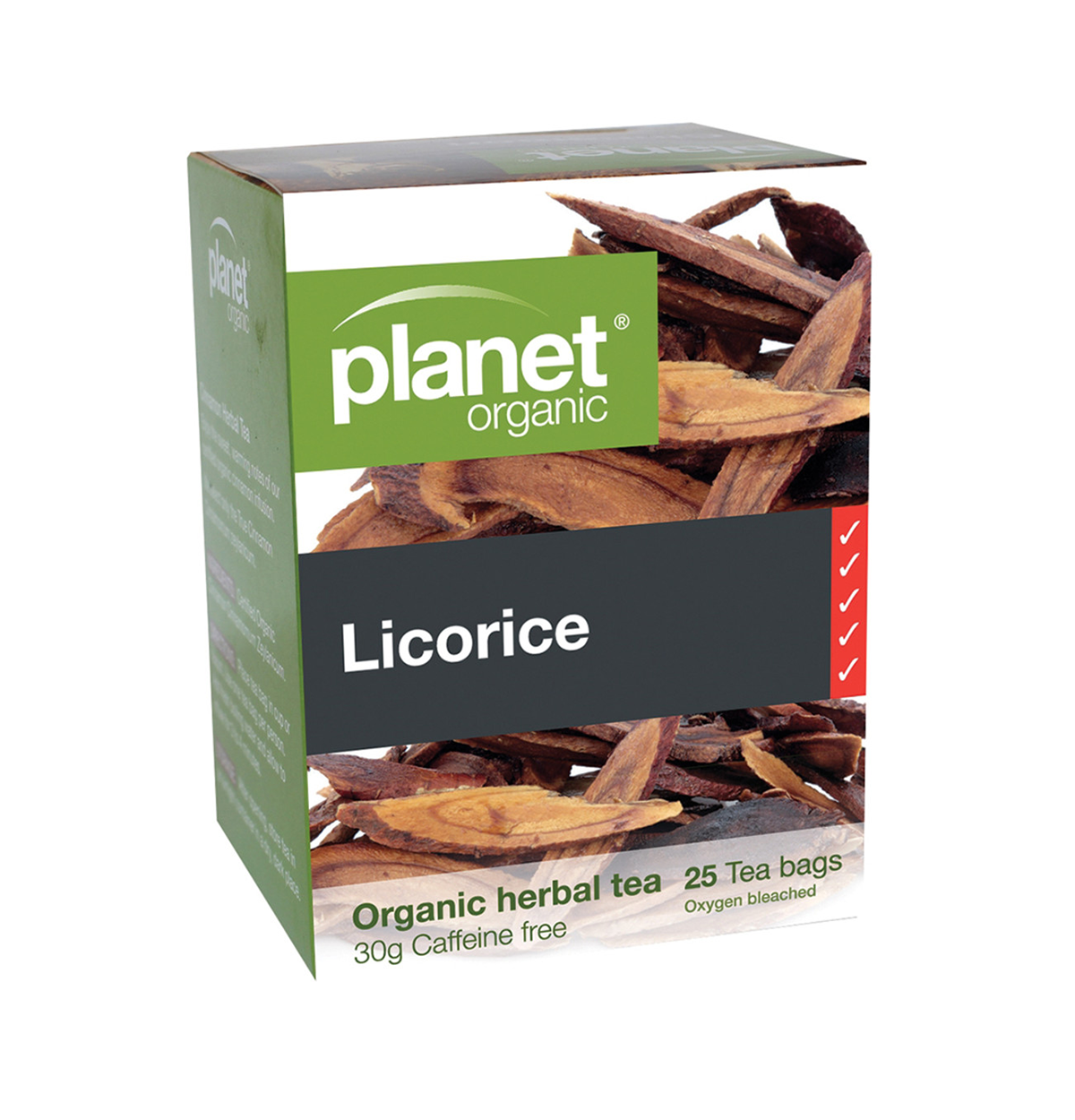 Planet Organic Organic Licorice Herbal Tea x 25 Tea Bags-0