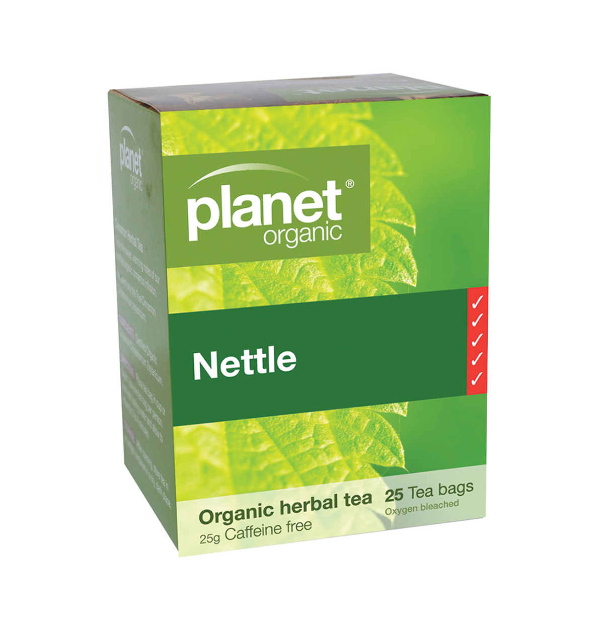 Planet Organic Organic Nettle Herbal Tea x 25 Tea Bags-0