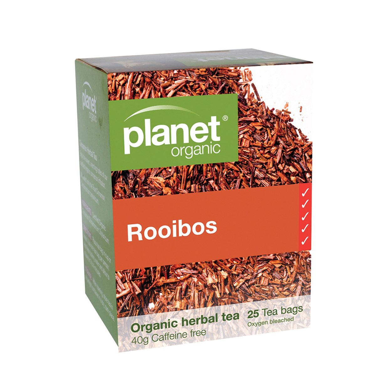 Planet Organic Organic Rooibos Herbal Tea x 25 Tea Bags-0
