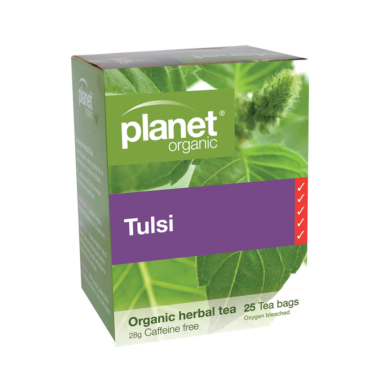 Planet Organic Organic Tulsi Herbal Tea x 25 Tea Bags-0