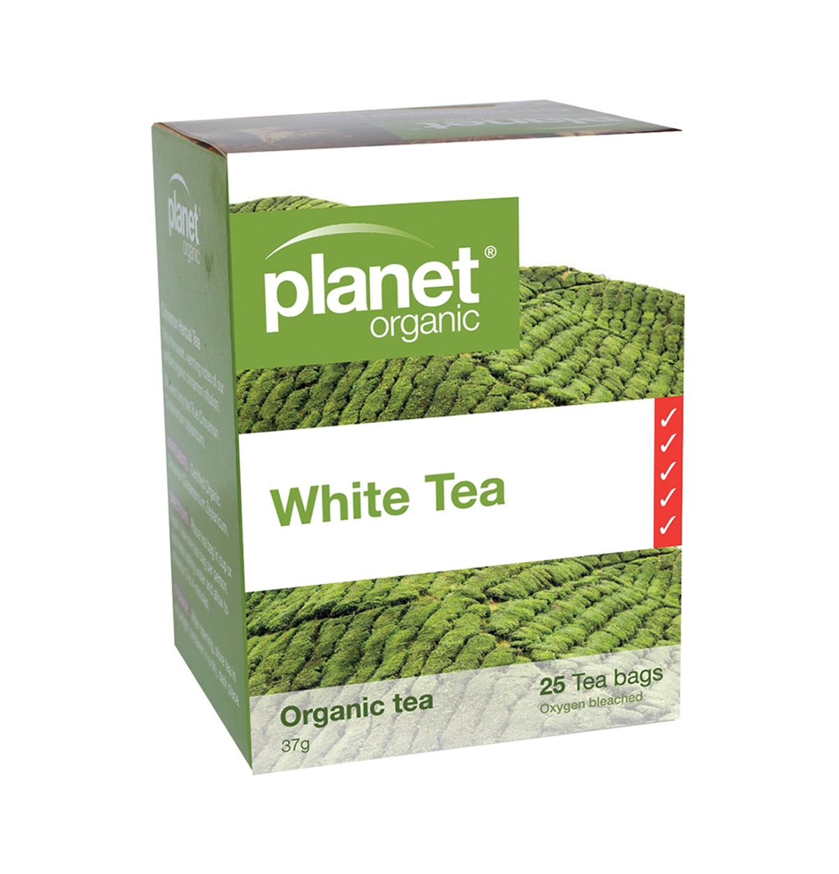 Planet Organic Organic White Tea x 25 Tea Bags-0