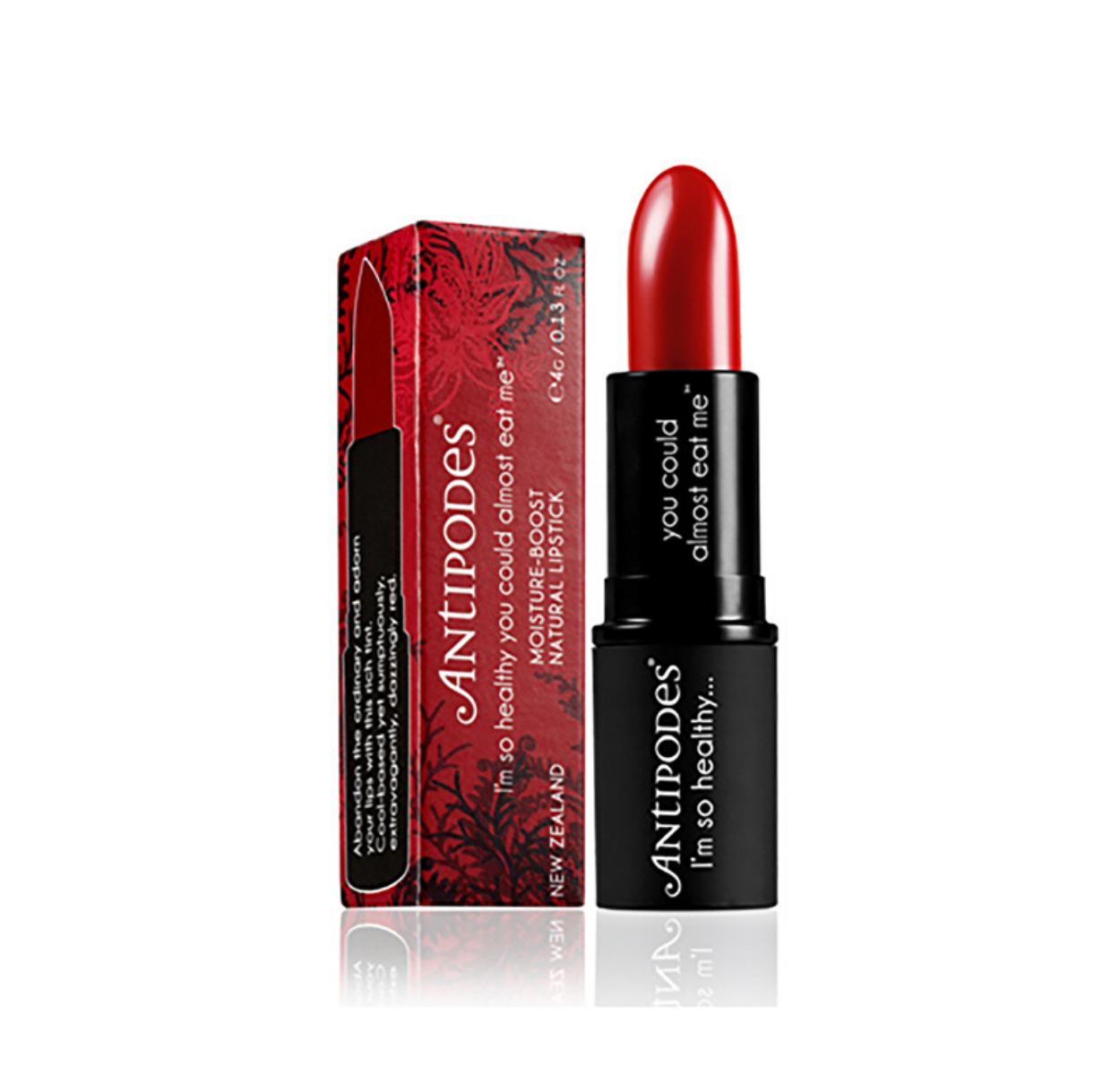 Antipodes Organic Moisture-Boost Natural Lipstick West Coast Sunset 4g