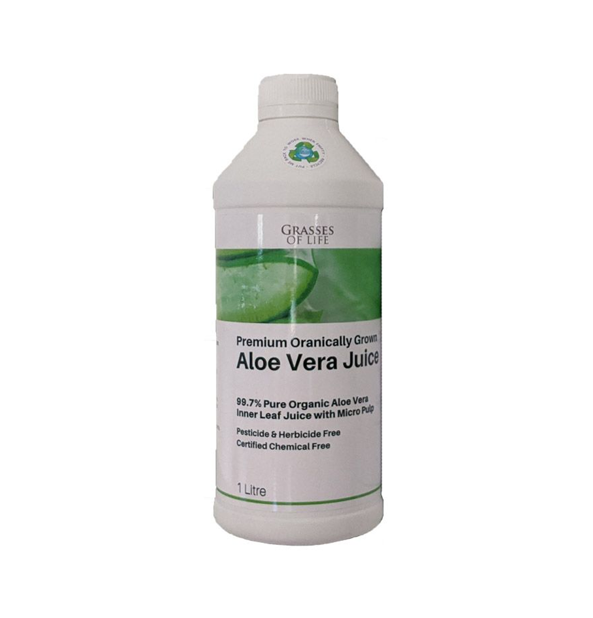 Grasses of Life Premium Aloe Vera Juice 1L-0