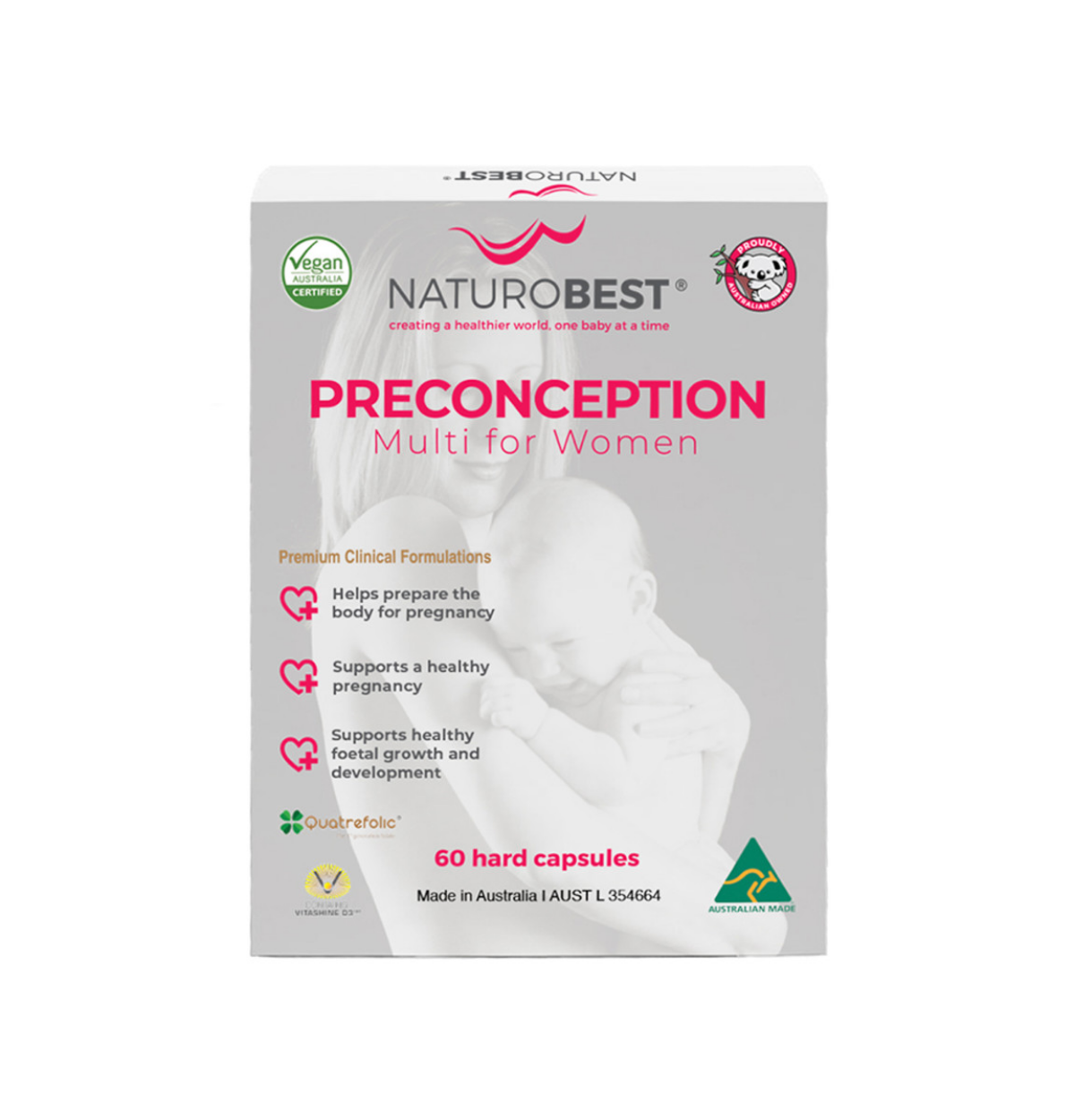 Image of NaturoBest Preconception Multi for Women 60c ASIVOBNLYN o 