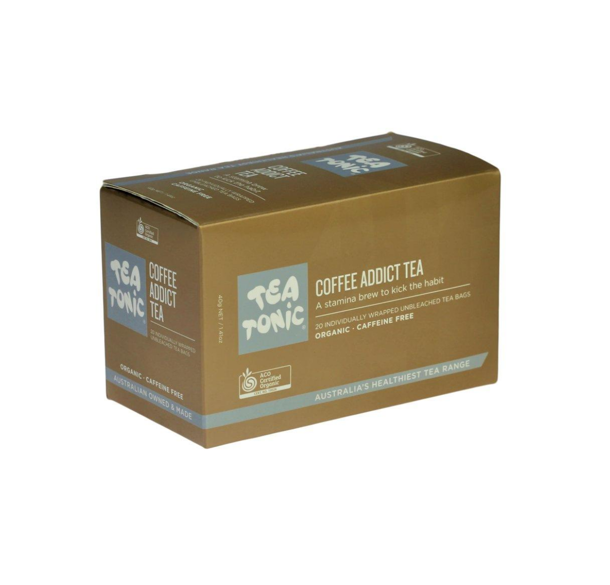 Tea Tonic Organic Coffee Addict Tea x 20 Tea Bags
