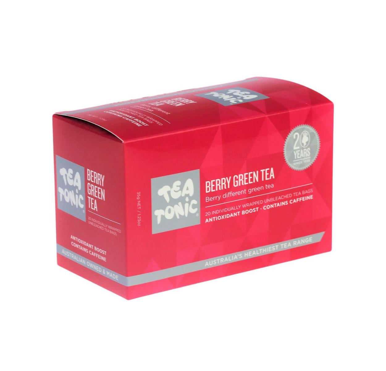 Tea Tonic Berry-Green Tea x 20 Tea Bags