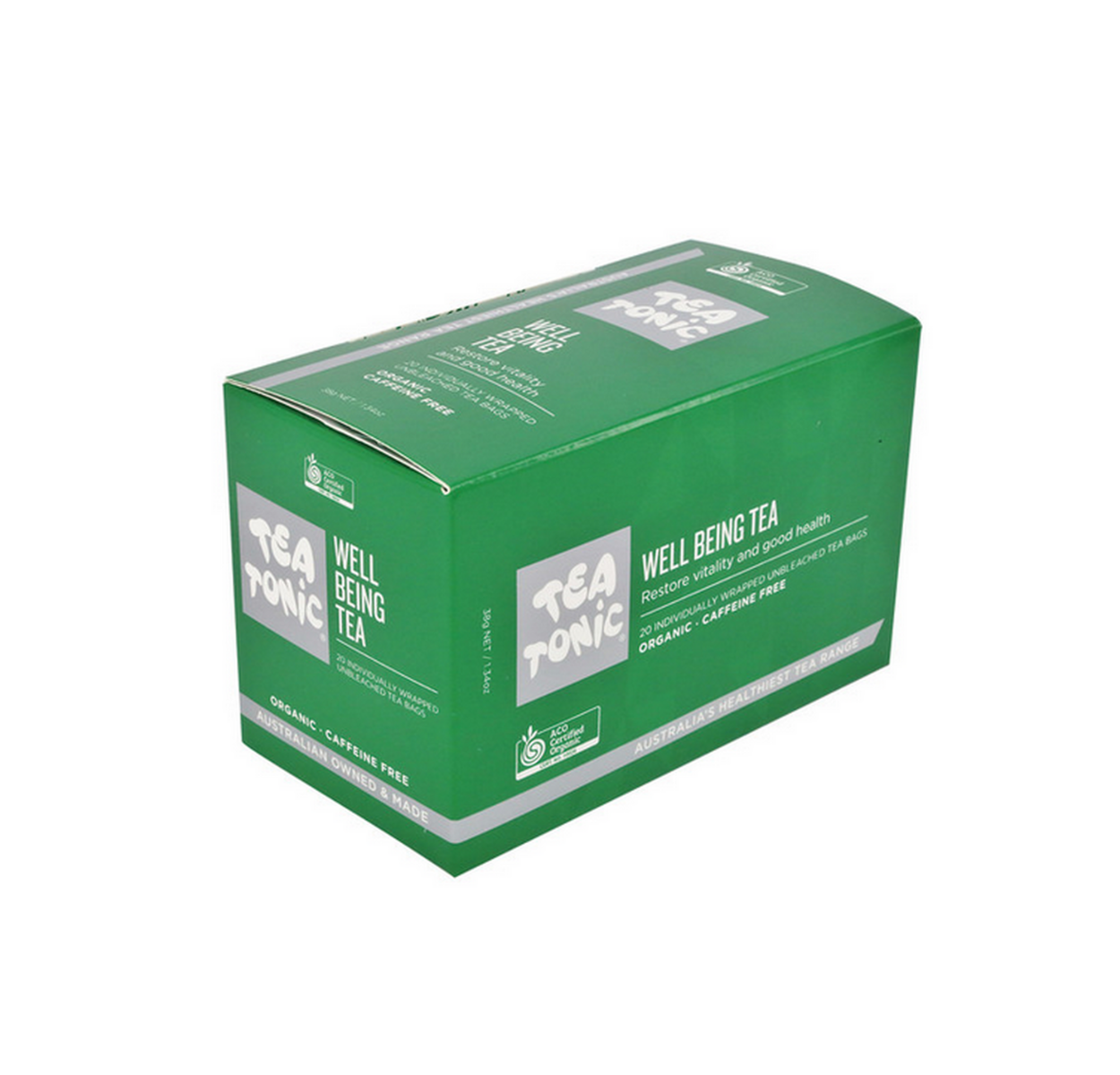 Tea Tonic Organic Well Being Tea x 20 Tea Bags
