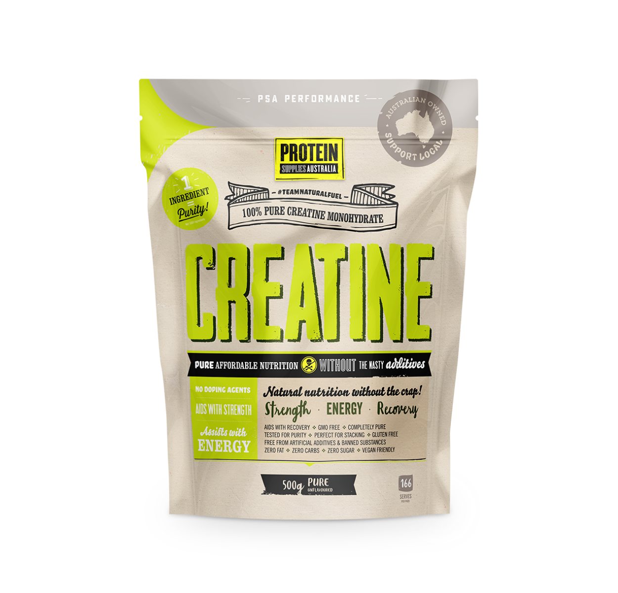 Creatine (Monohydrate) Pure 500g