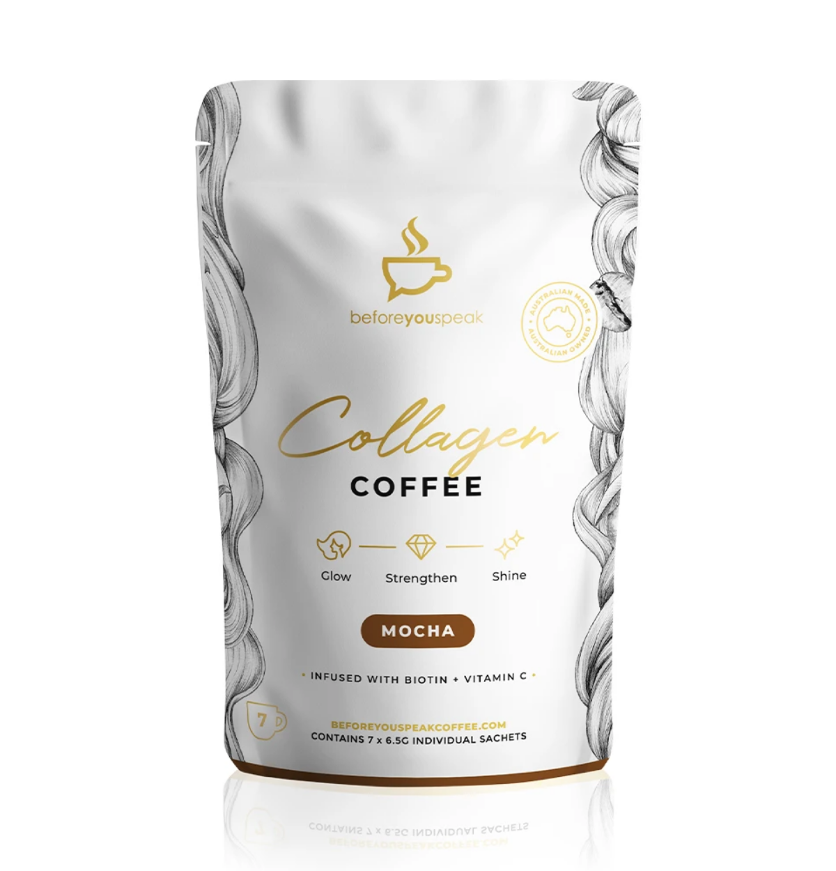 Before You Speak Collagen Coffee - Mocha - T