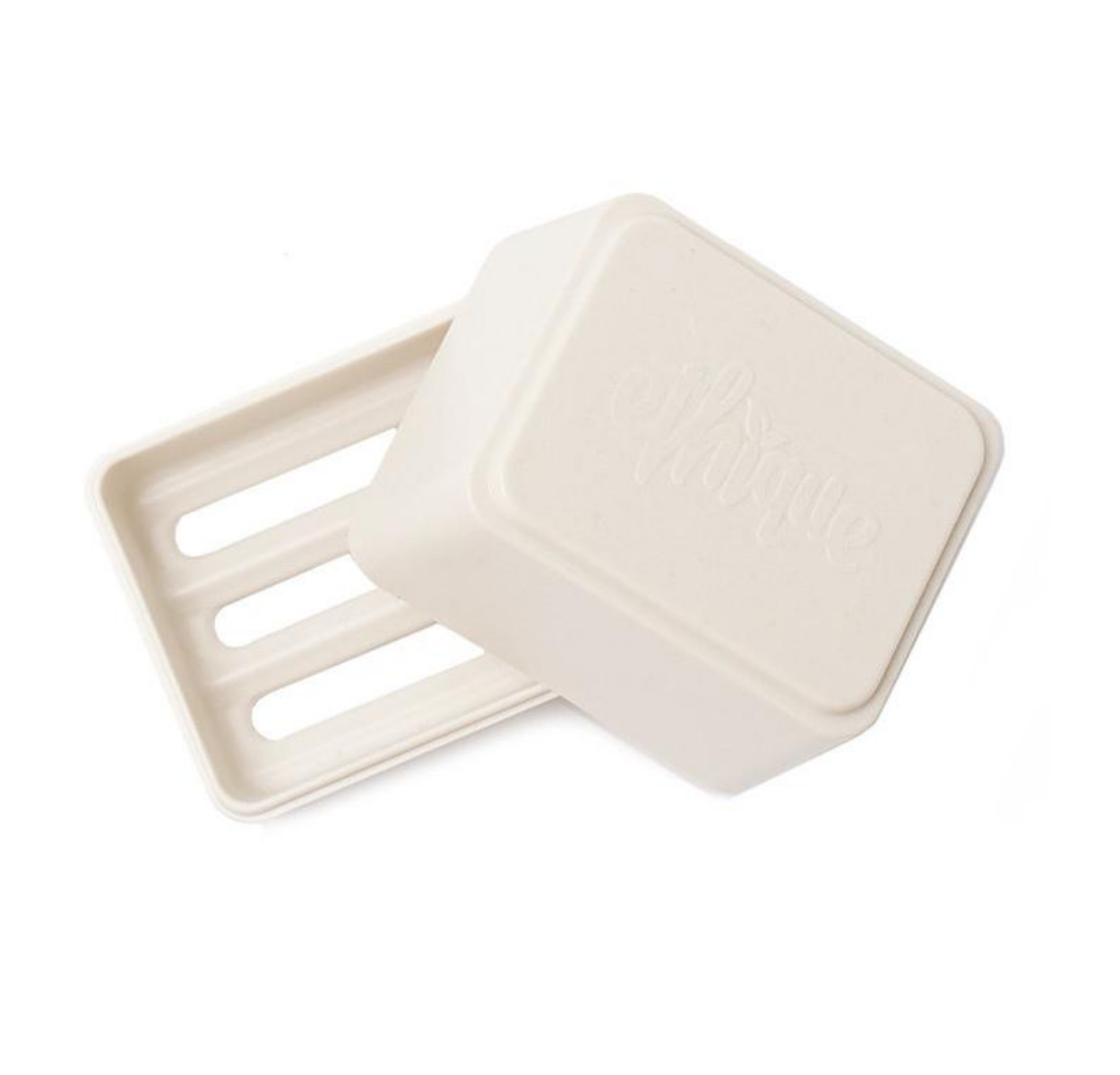 Cornstarch Shower Container - White 1