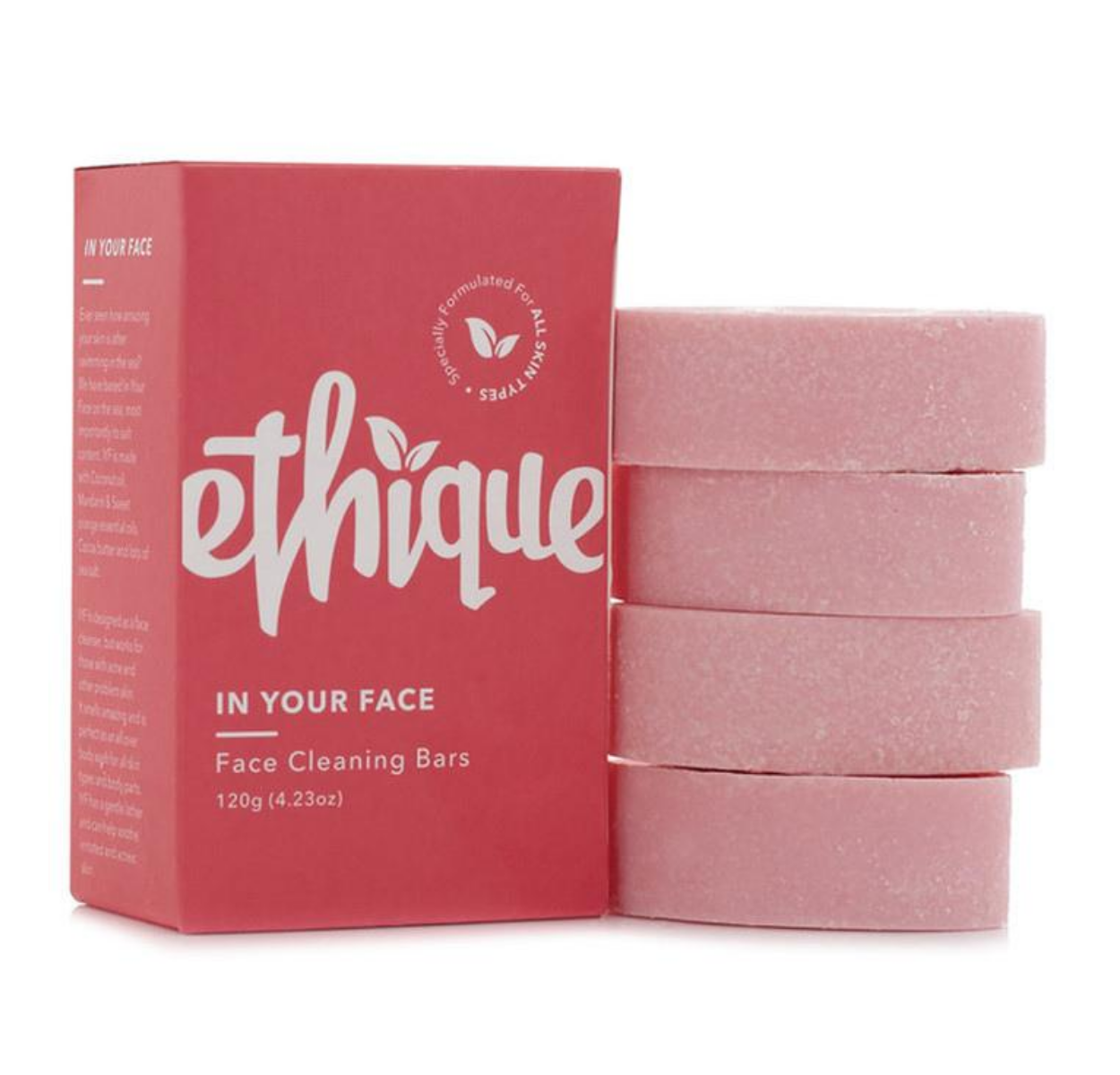 Solid Face Cleanser Bar In Your Face 120g