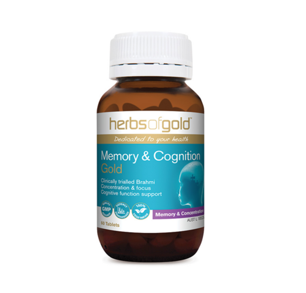 Herbs of Gold Memory and Cognition Gold 60t