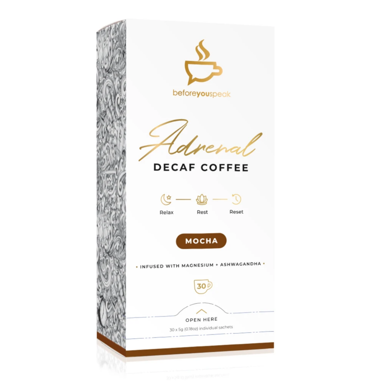 Before You Speak Adrenal Decaf Coffee