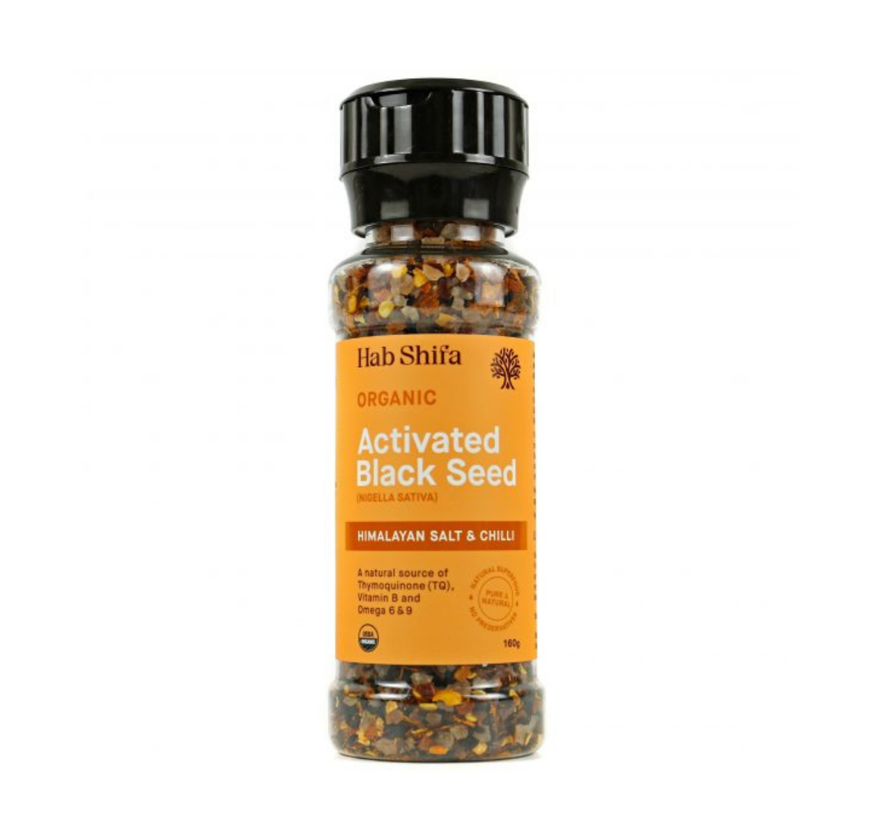 Black Seed with Himalayan Salt & Chilli Grinder 160g