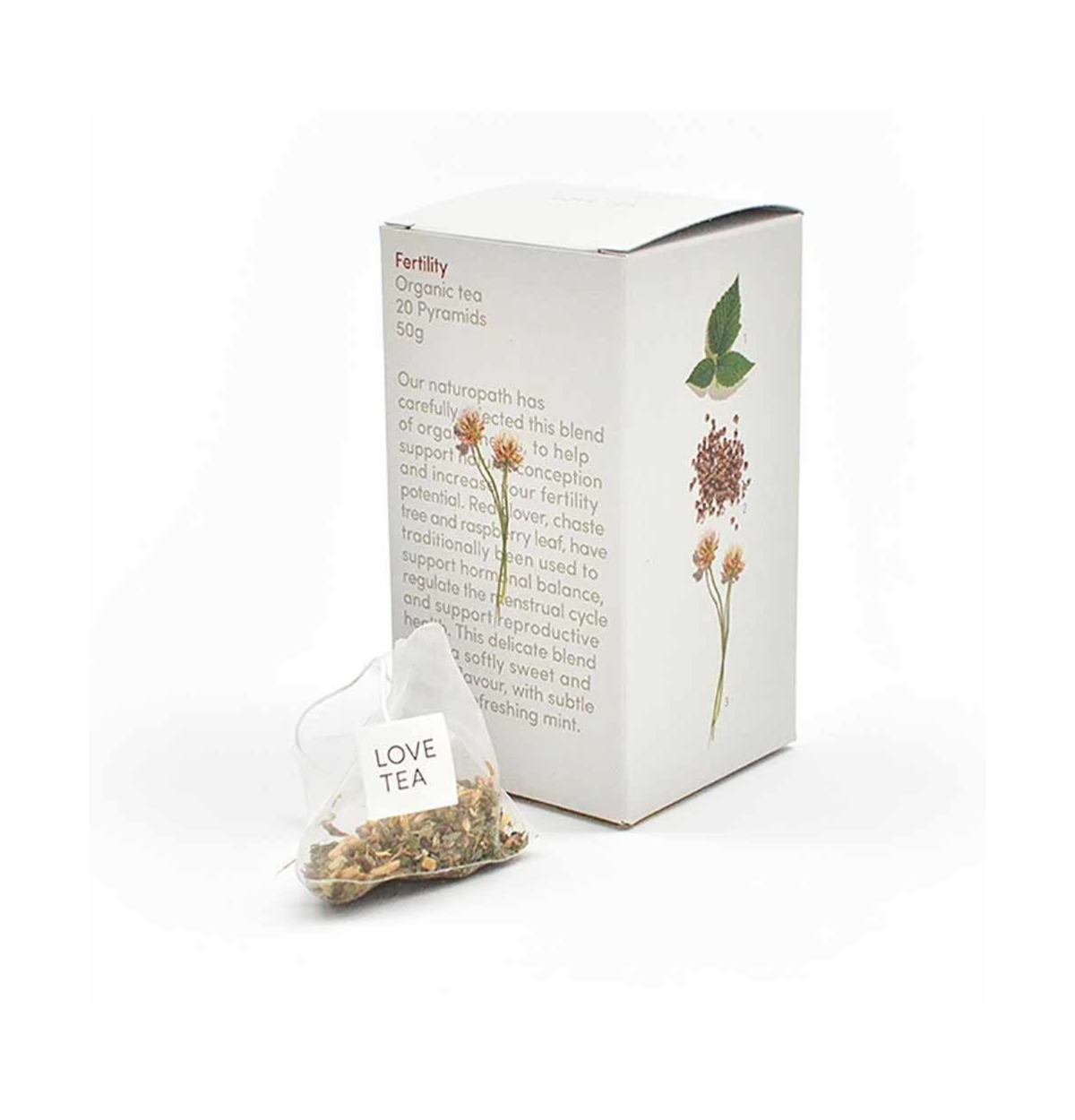 Love Tea Organic Fertility Tea x 20 Pyramids