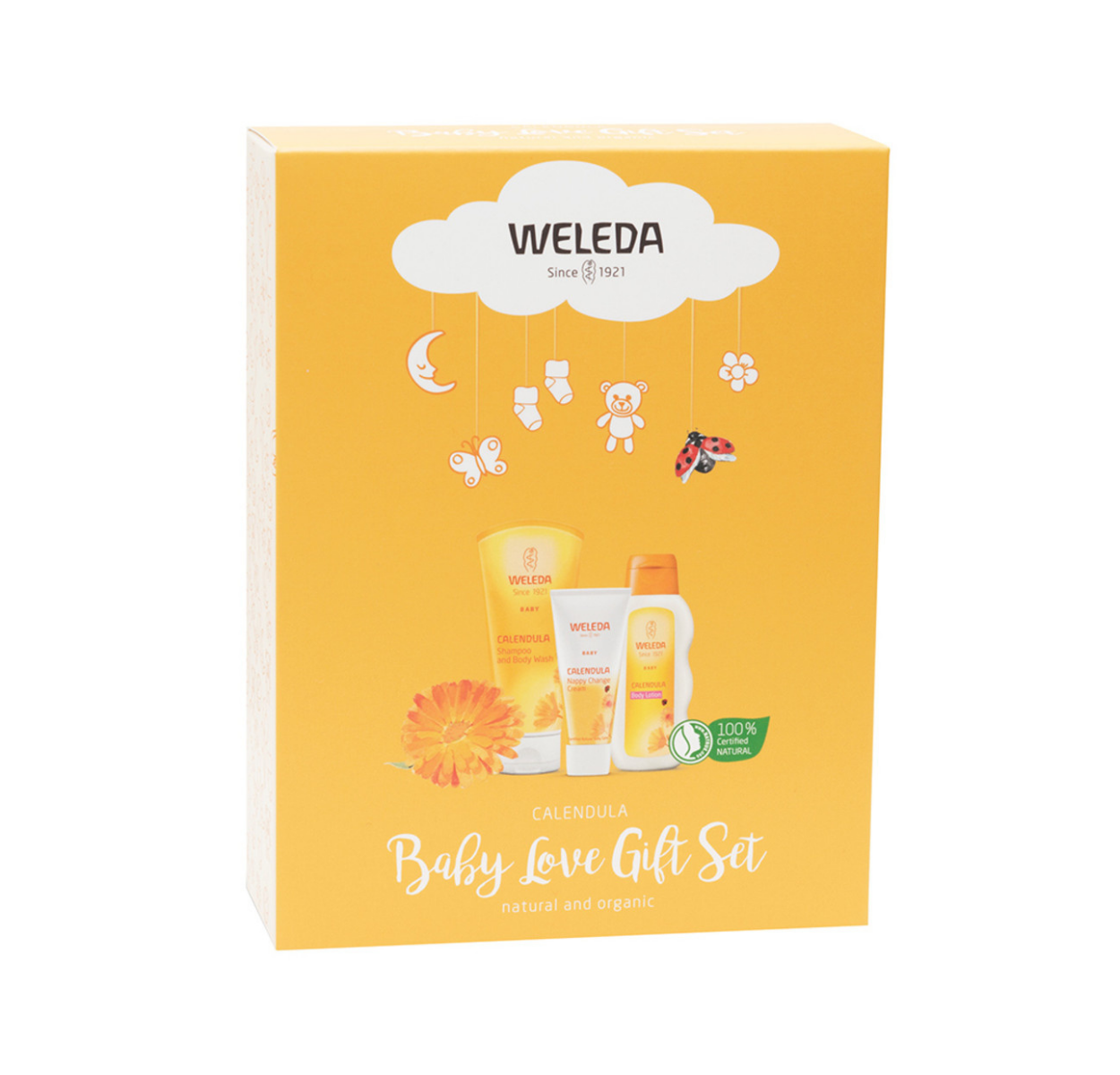 Weleda Baby Love Gift Set Calendula (3 x Full Size)