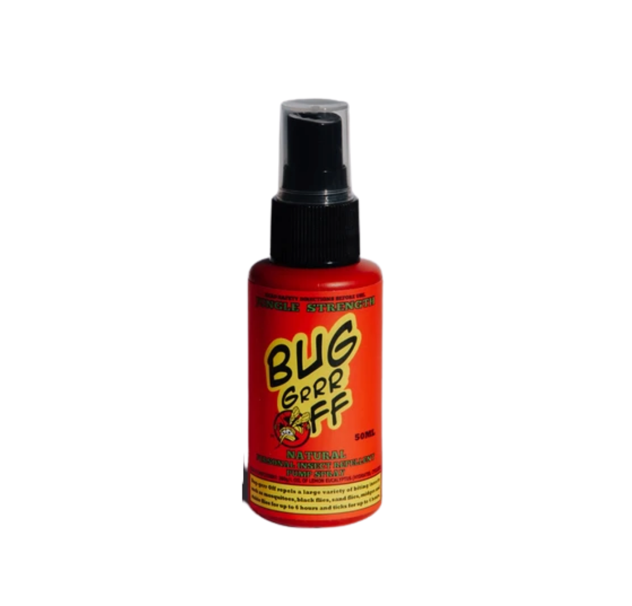 BUG-GRRR OFF Natural Insect Repellent Jungle Strength 50ml-0