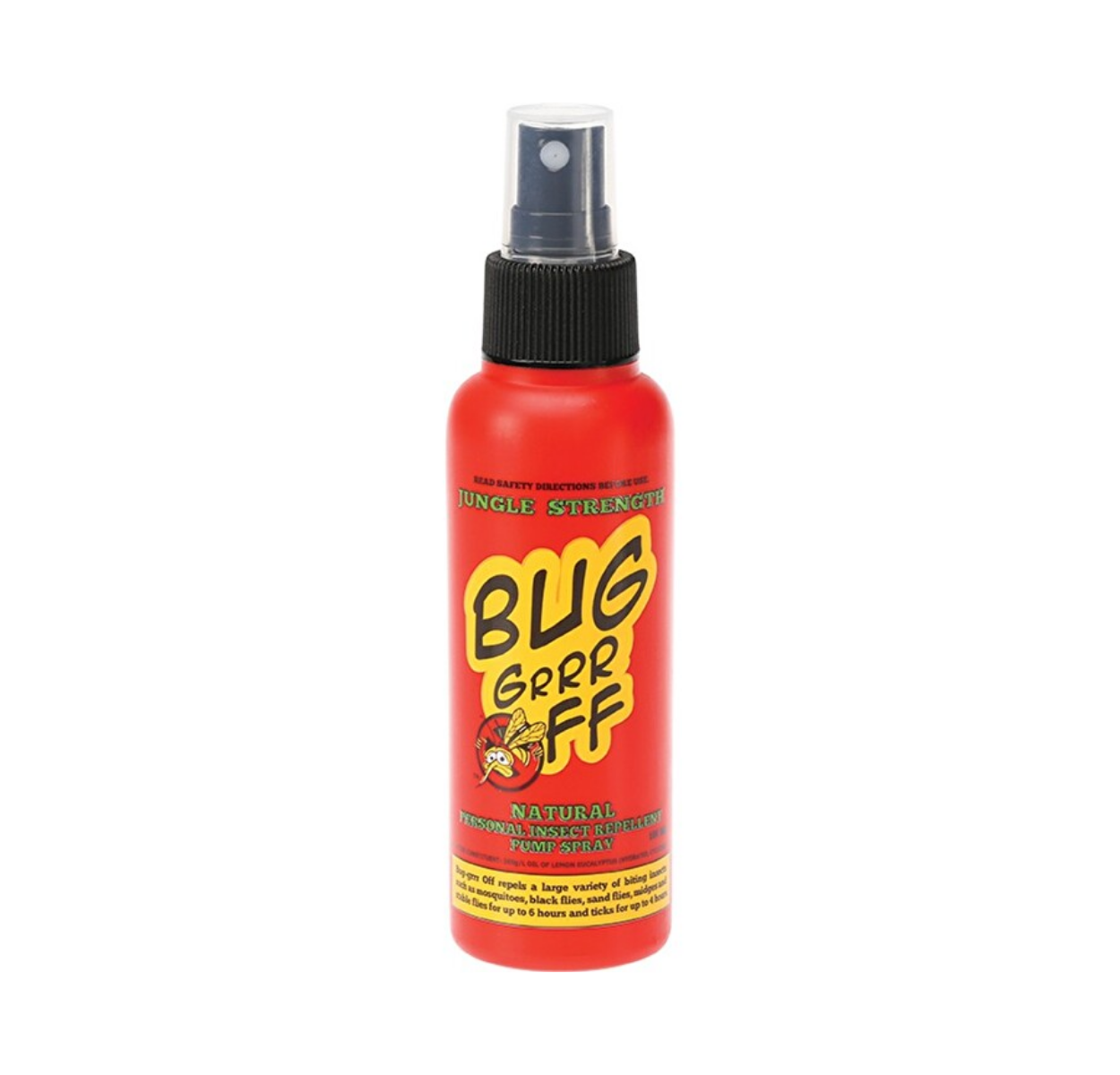 BUG-GRRR OFF Natural Insect Repellent Jungle Strength 100ml-0