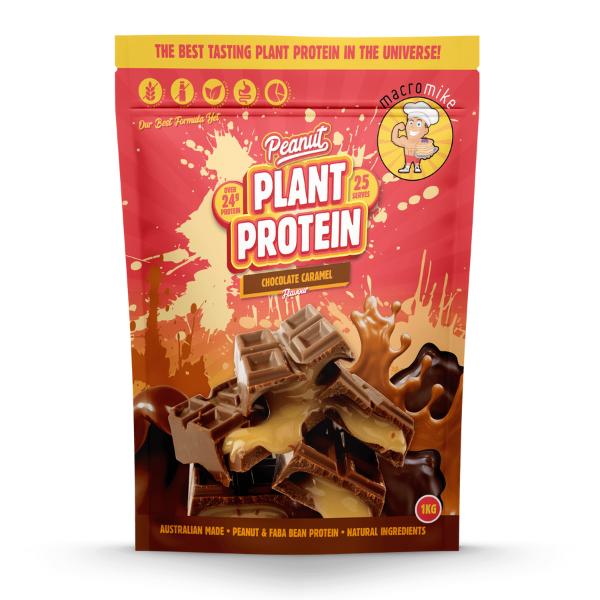 MACRO MIKE Plant Based Protein Chocolate Caramel 1kg-0