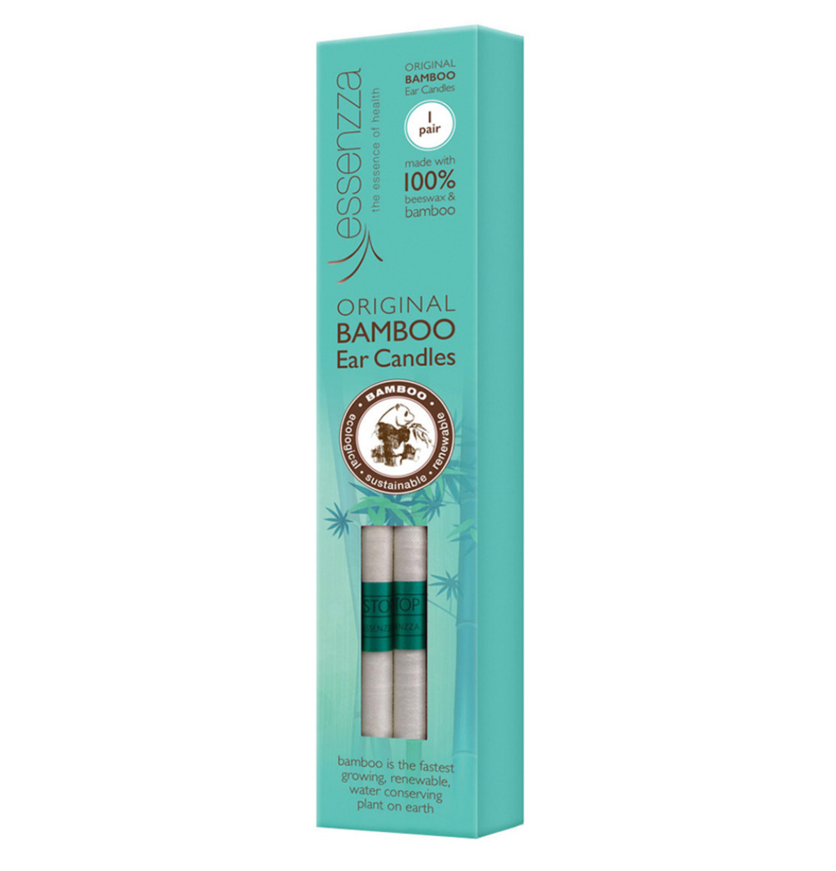 Essenzza Bamboo Ear Candles 1 Pair-0