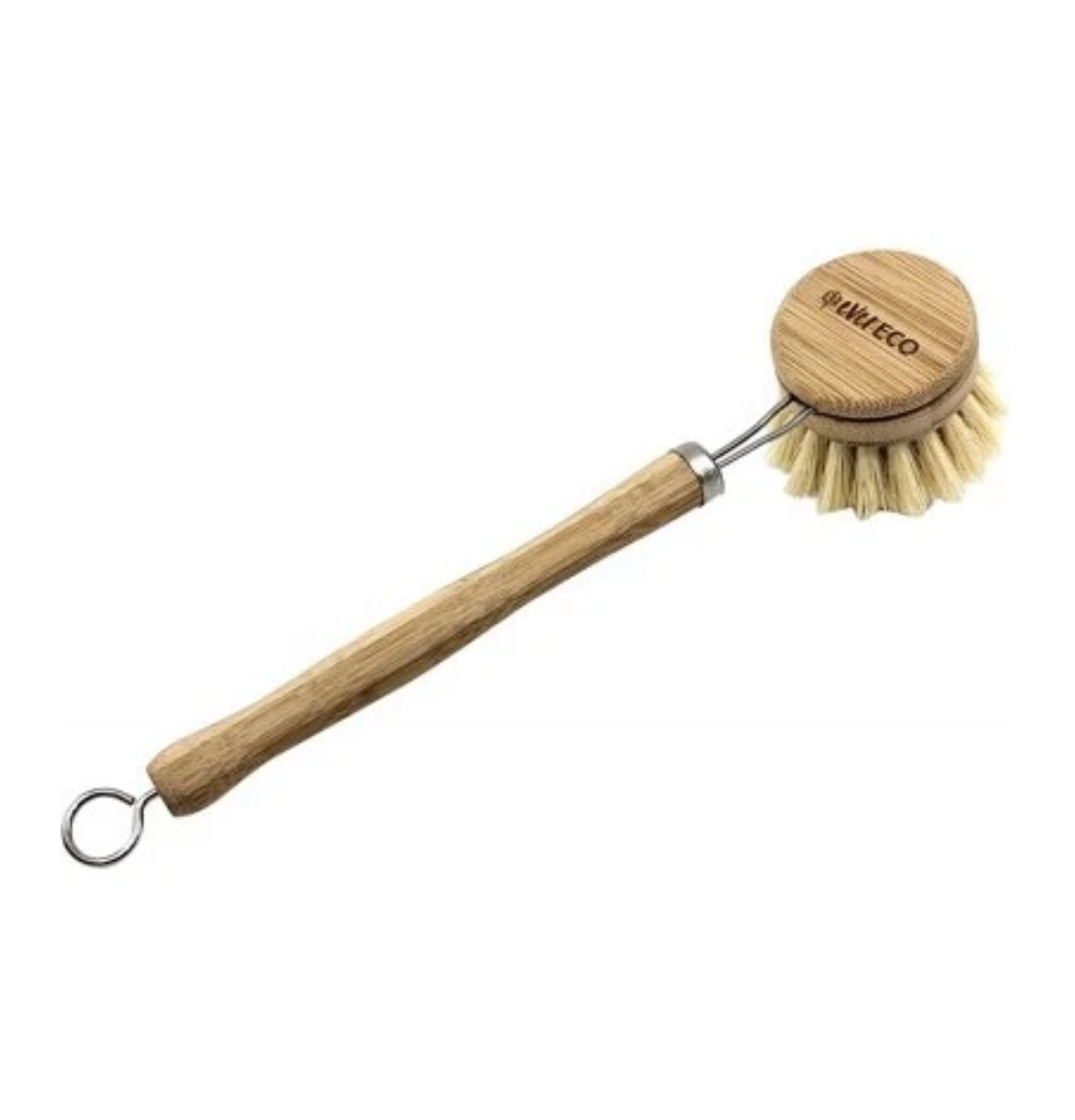 EVER ECO Dish Brush Bamboo Handle, Sisal Bristles