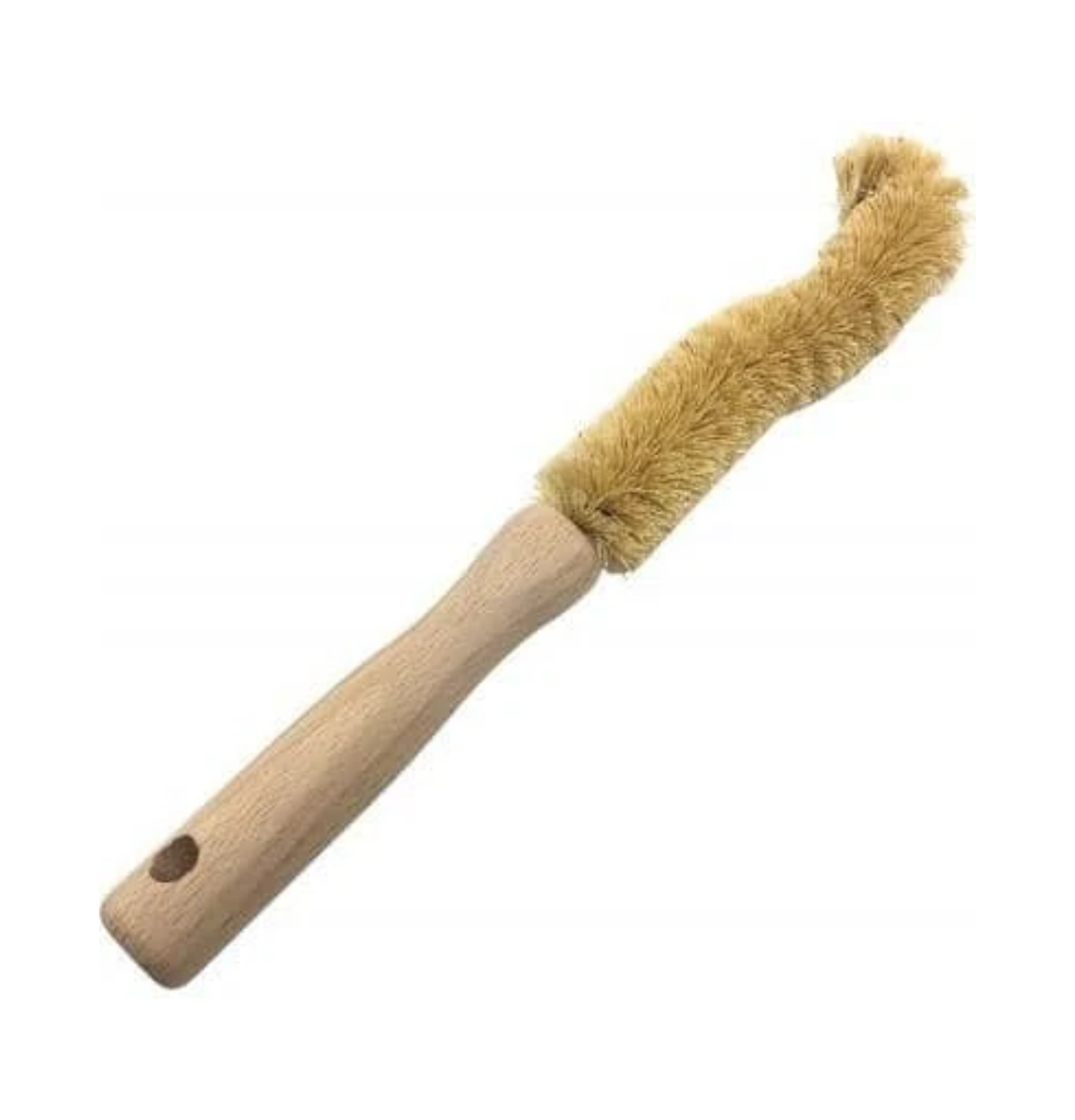 EVER ECO Bottle Brush Beech Wood Handle, Sisal Bristles