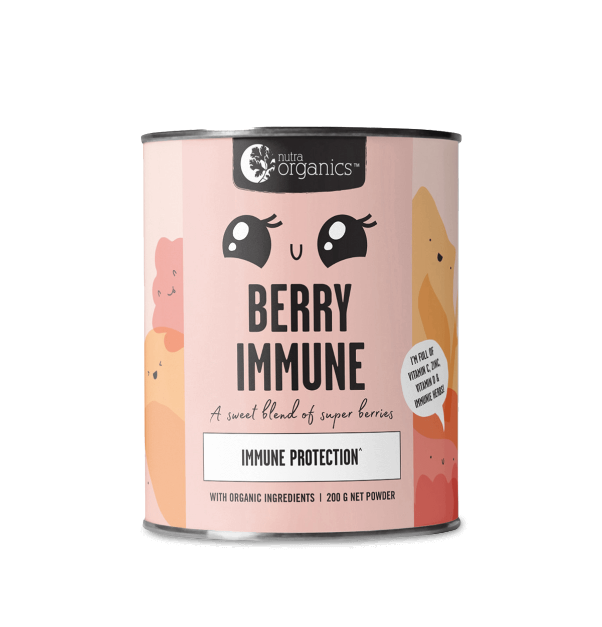 Nutra Organics Berry Immune 200g