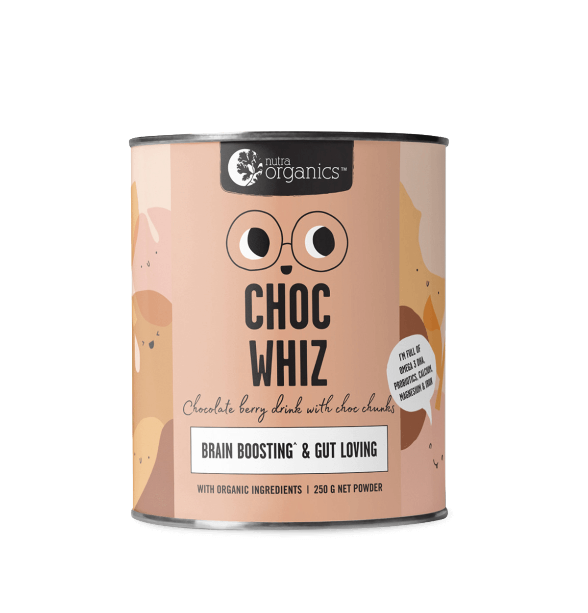 Nutra Organics Choc Whiz 250g