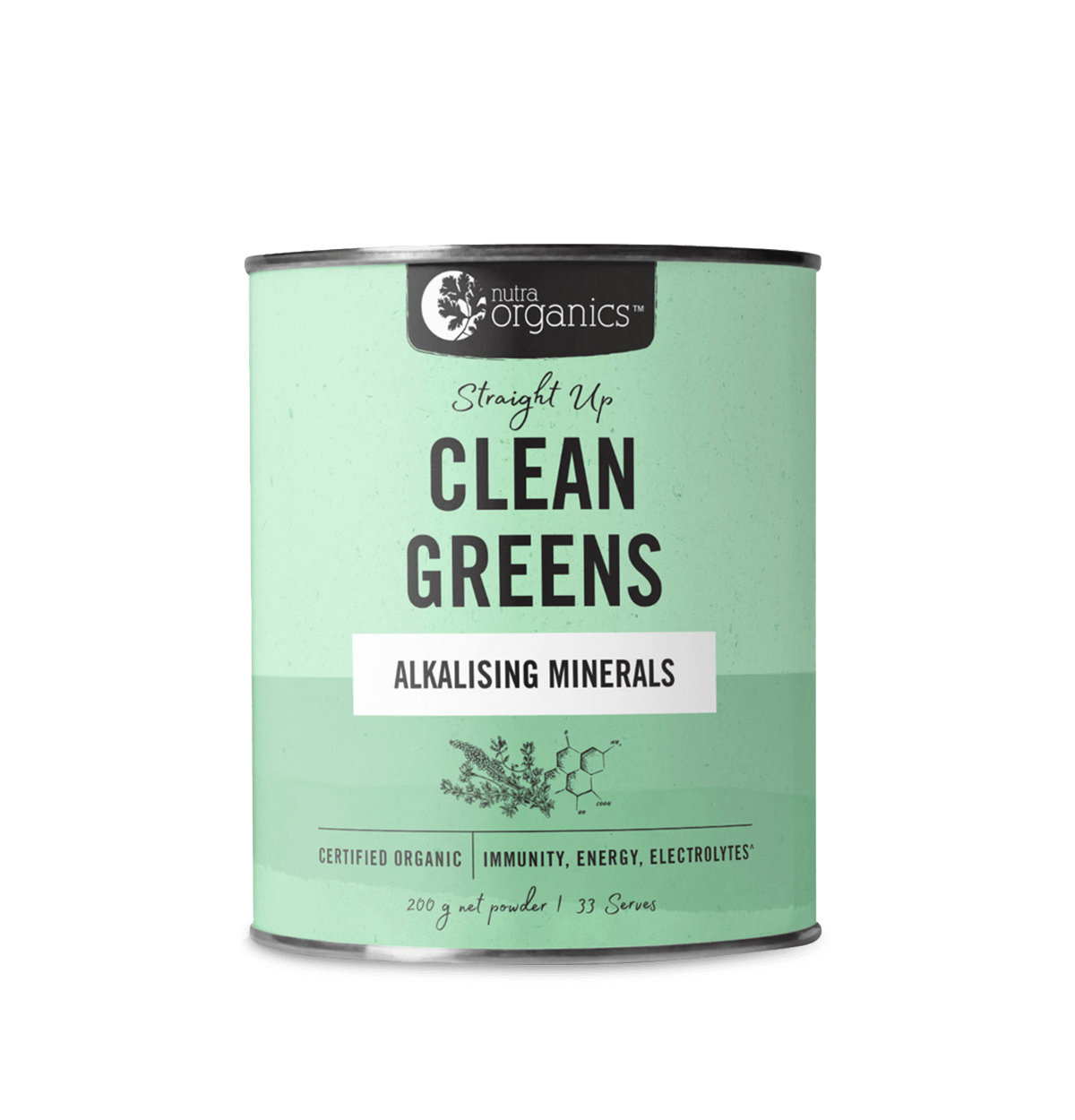Nutra Organics Clean Greens 200g