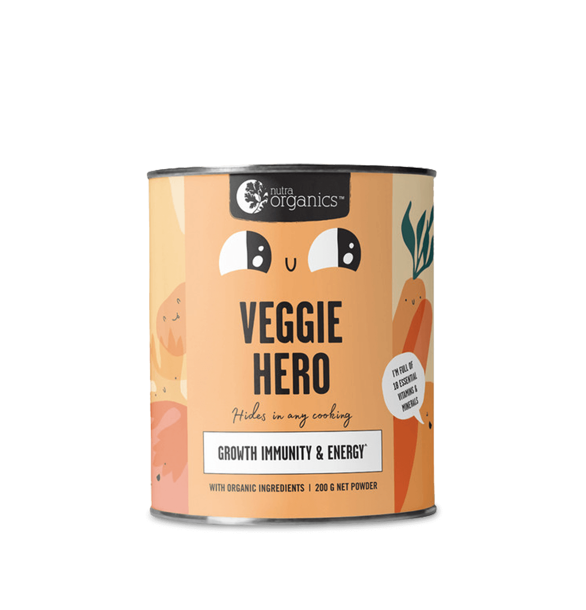 Nutra Organics Veggie Hero 200g