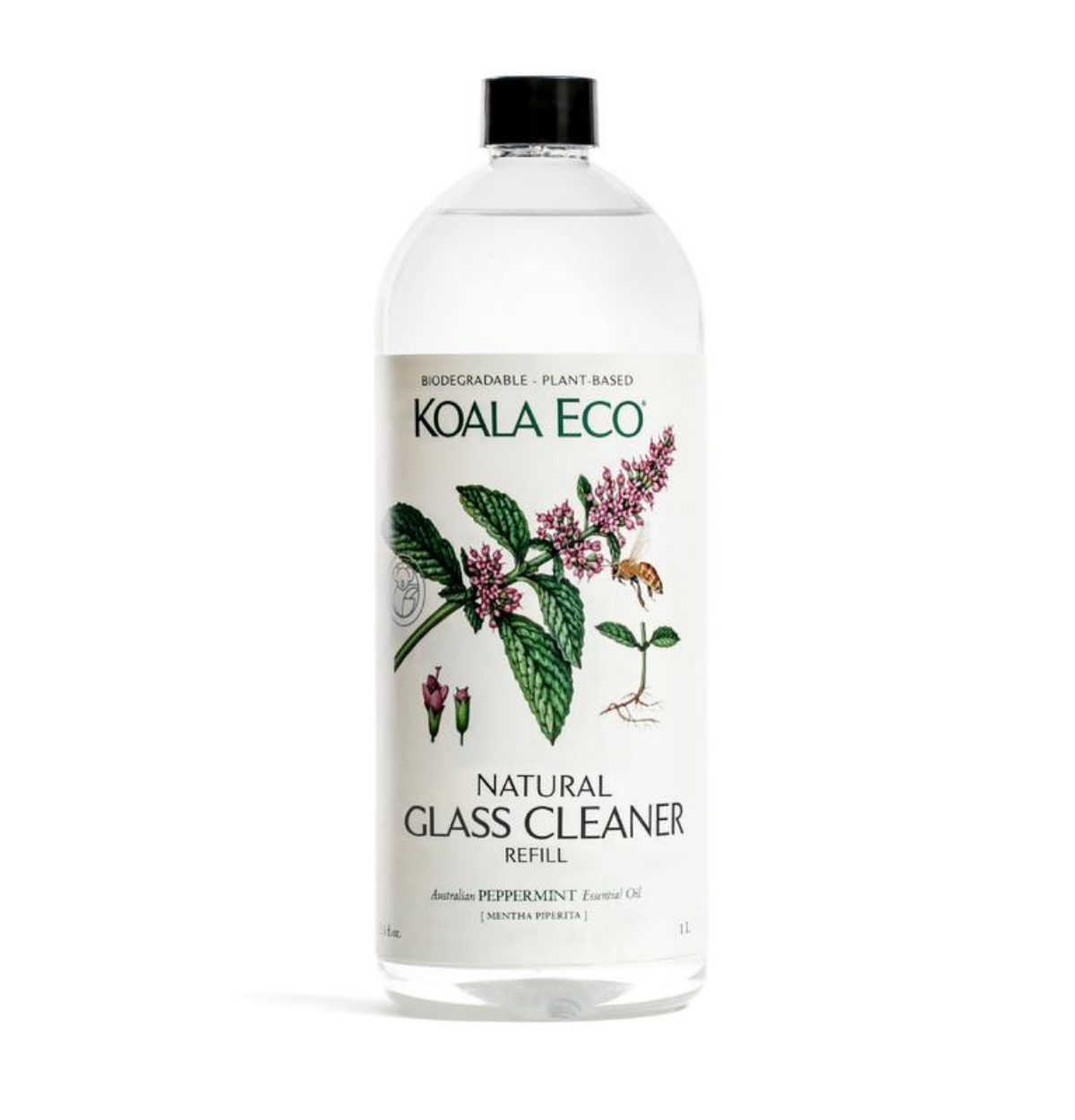 KOALA ECO Glass Cleaner Peppermint Essential Oil 1L-0