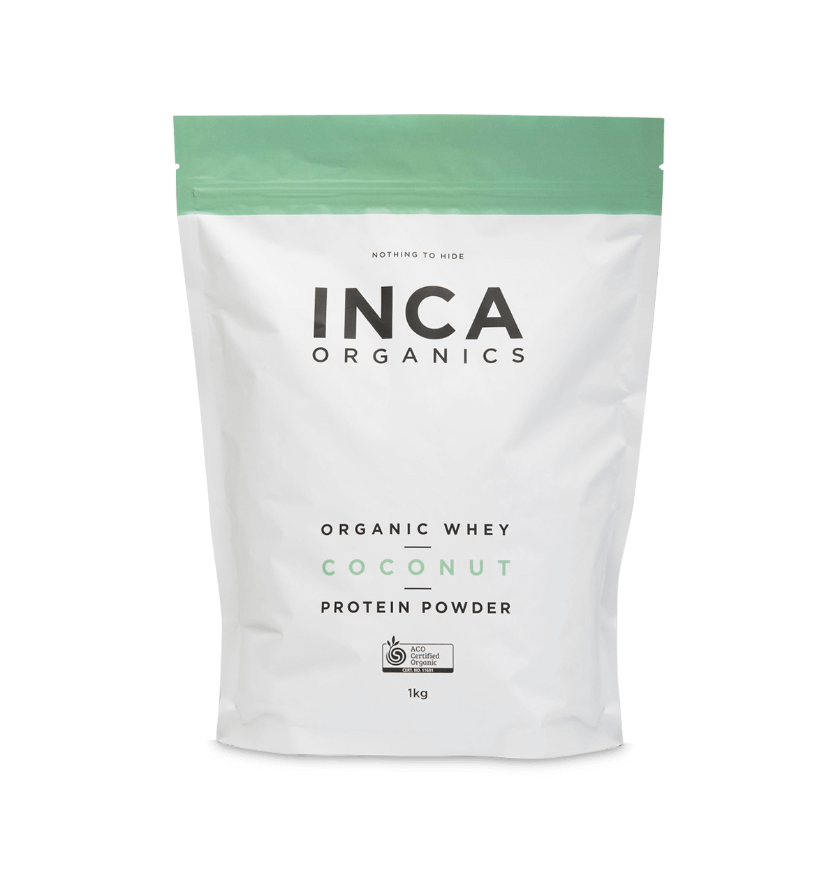 Inca Organics Organic Whey Protein Powder Coconut 1kg-0