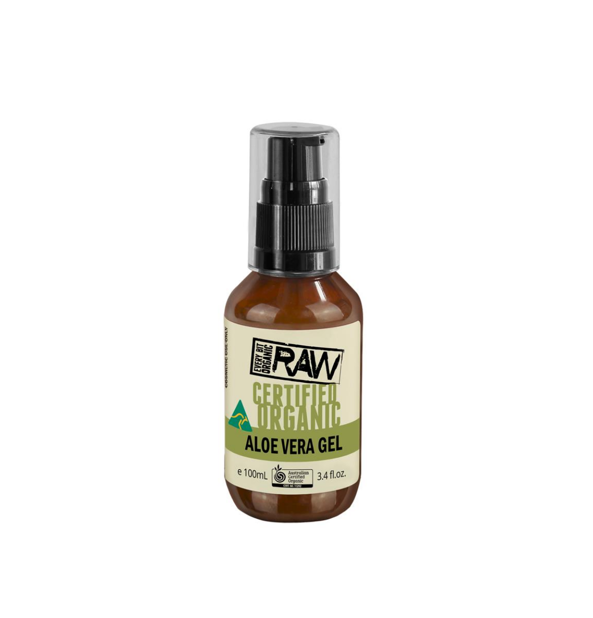 Every Bit Organic Raw Aloe Vera Gel 100ml
