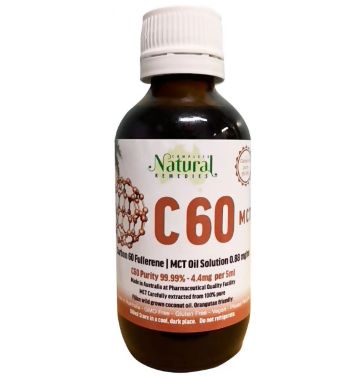 Complete Natural Remedies Carbon C60 MCT Oil 100ml-0