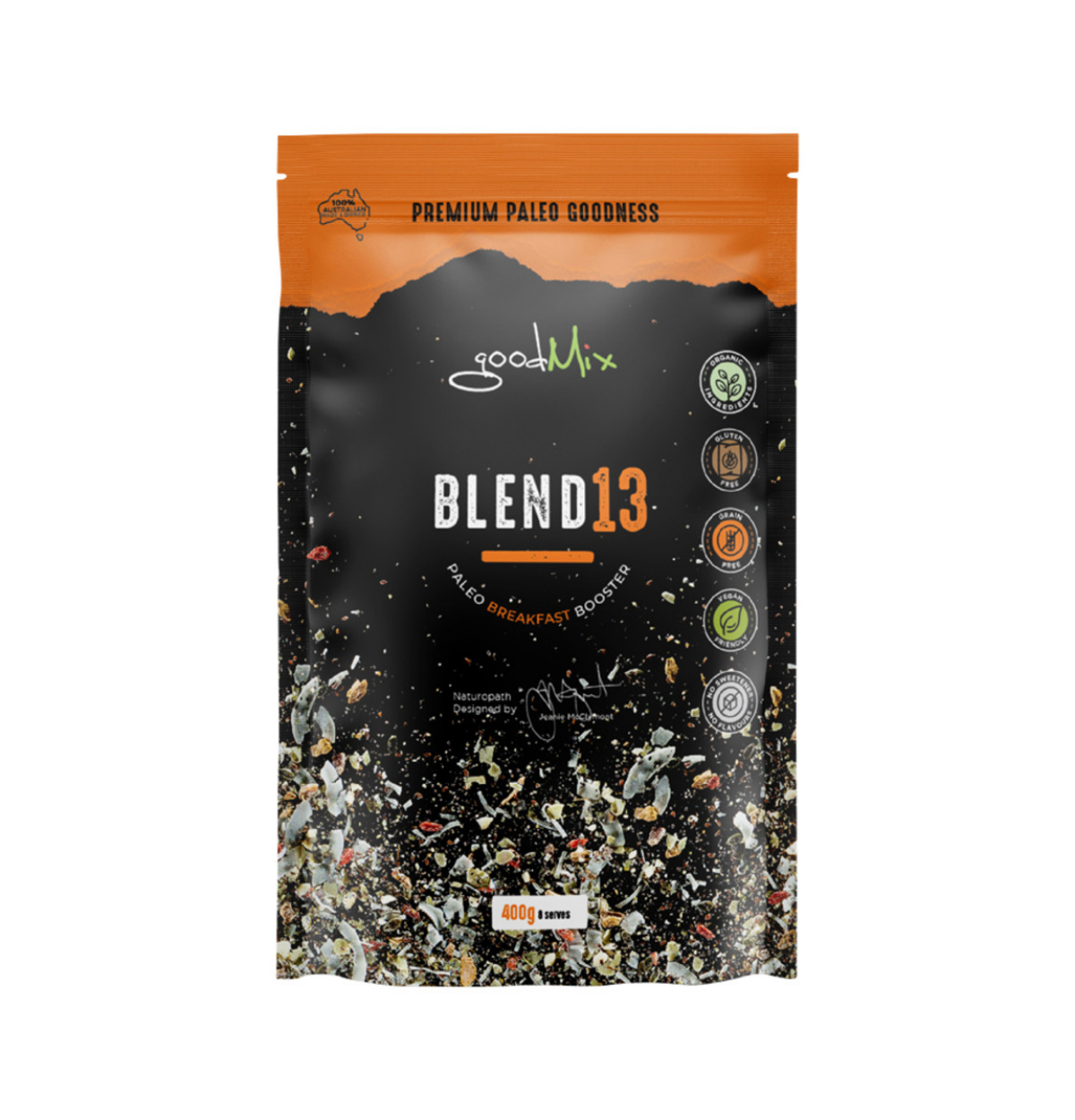 GoodMix Superfoods Blend 13 (Paleo Breakfast Booster) 400g-0