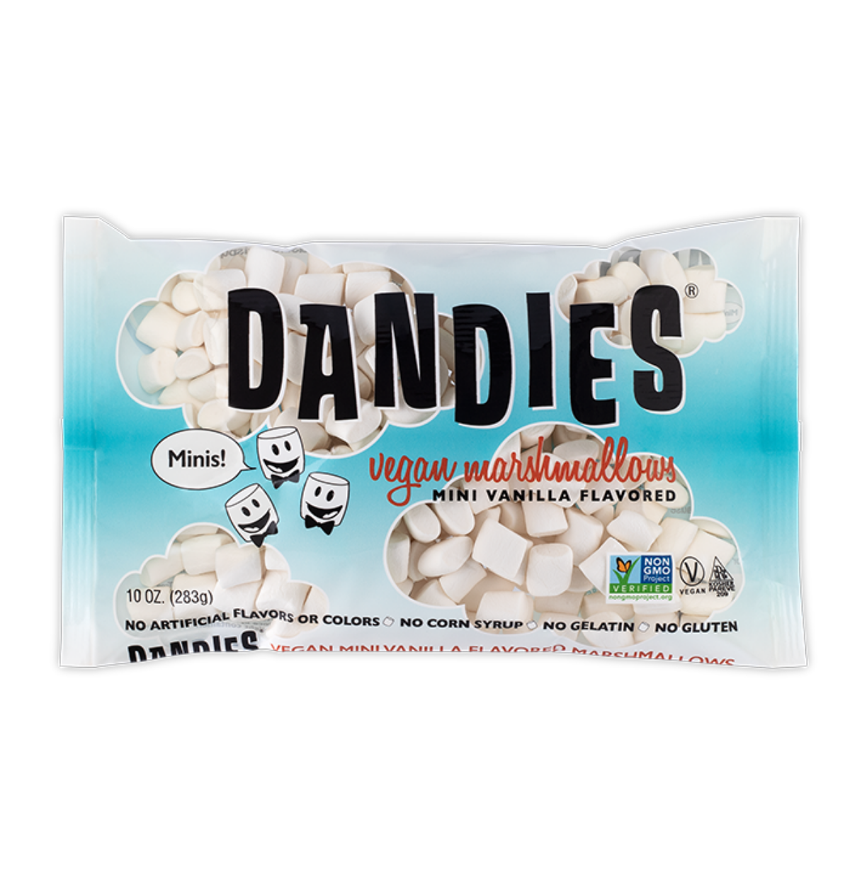 DANDIES Vegan Vanilla Marshmallows Mini Size 283g-0