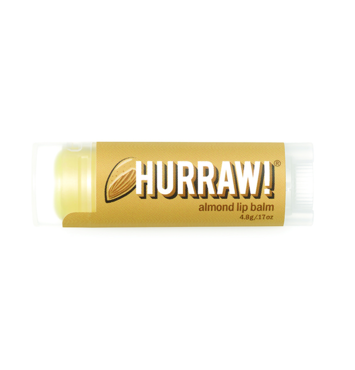 Hurraw! Lip Balm Almond 4.3g-0