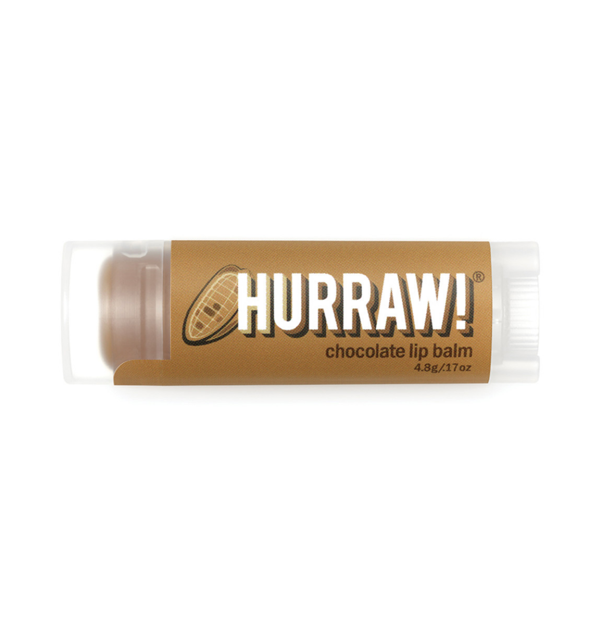 Hurraw! Lip Balm Chocolate 4.3g-0
