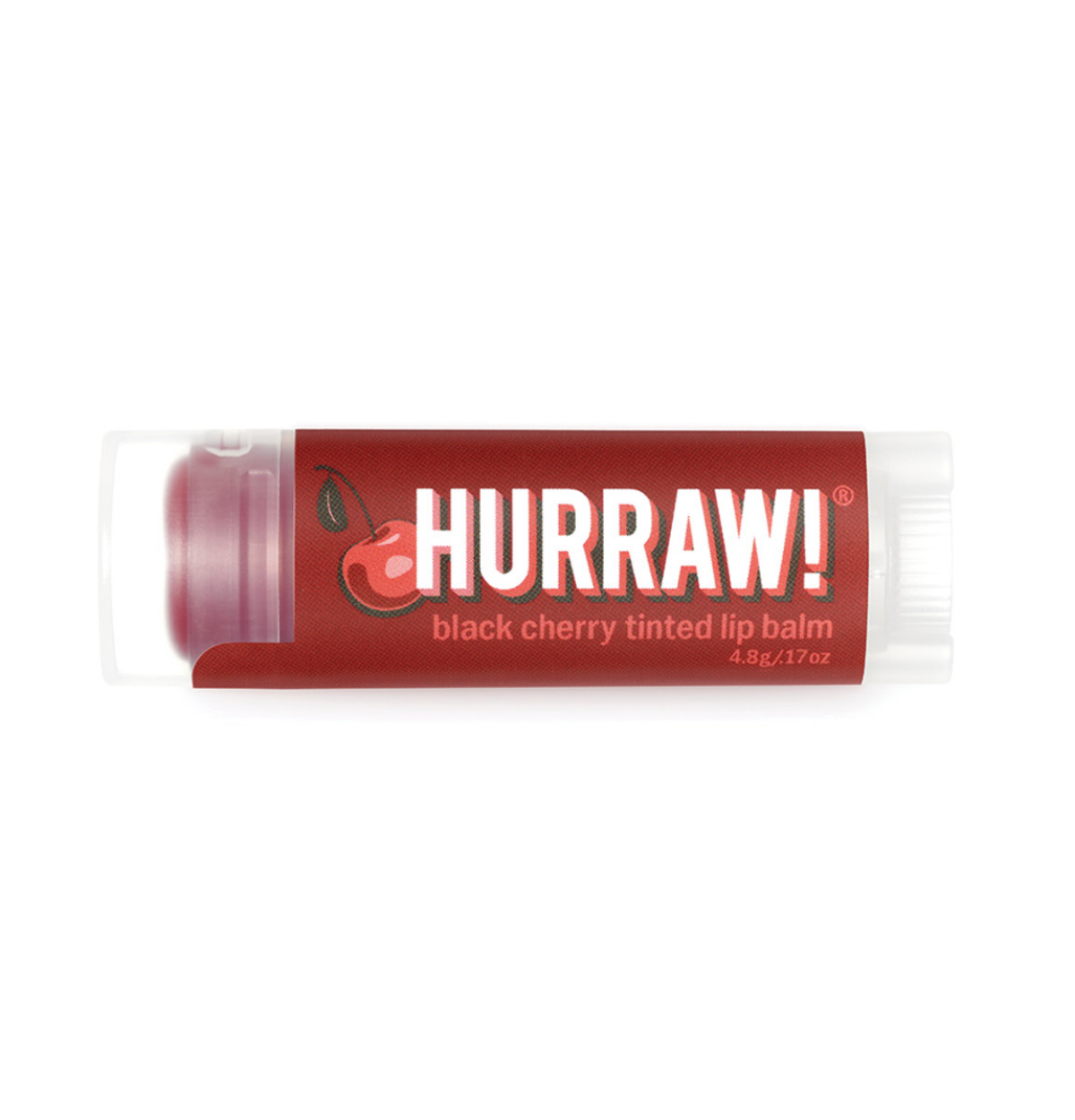Hurraw! Lip Balm Tinted Black Cherry 4.3g-0