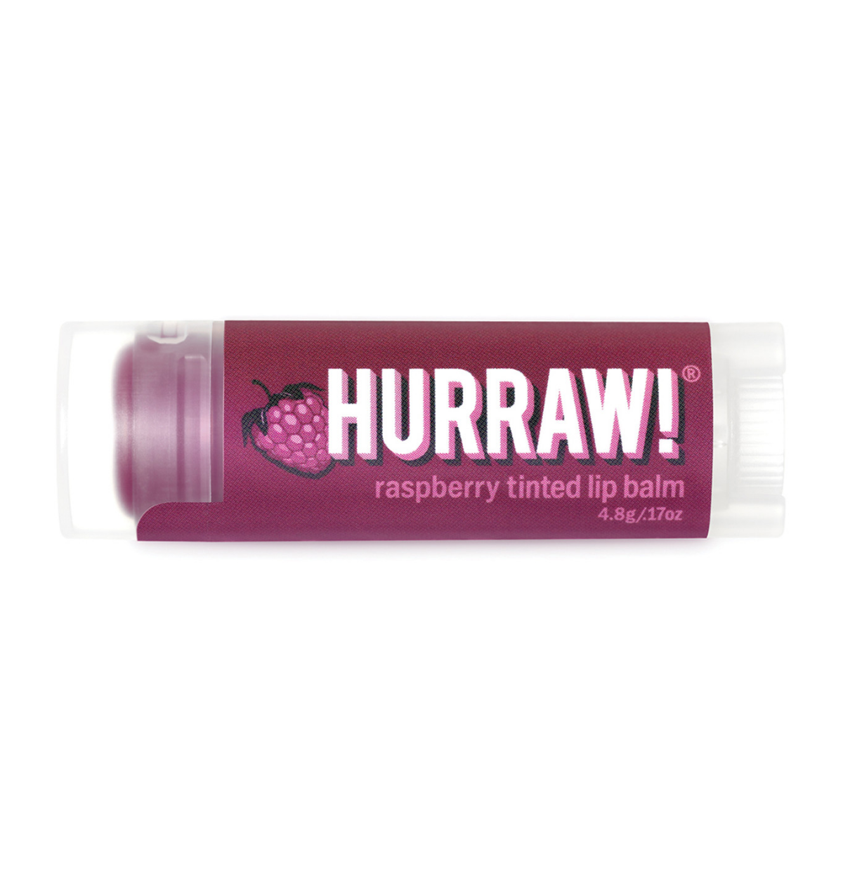 Hurraw! Lip Balm Tinted Raspberry 4.3g-0